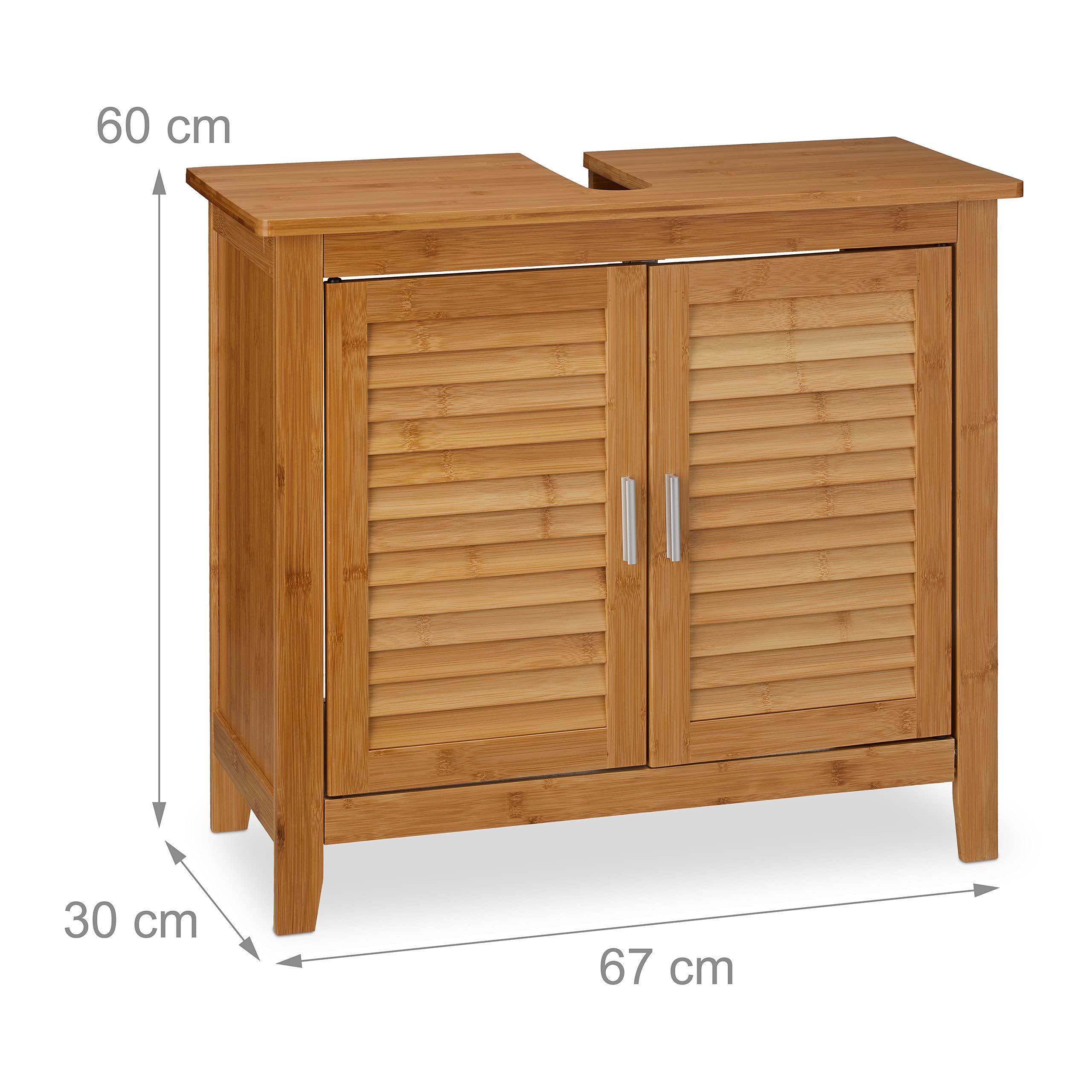 relaxdays-waschbeckenunterschrank-lamell-bambus-60-x-67-x-30-cm-natur image 3