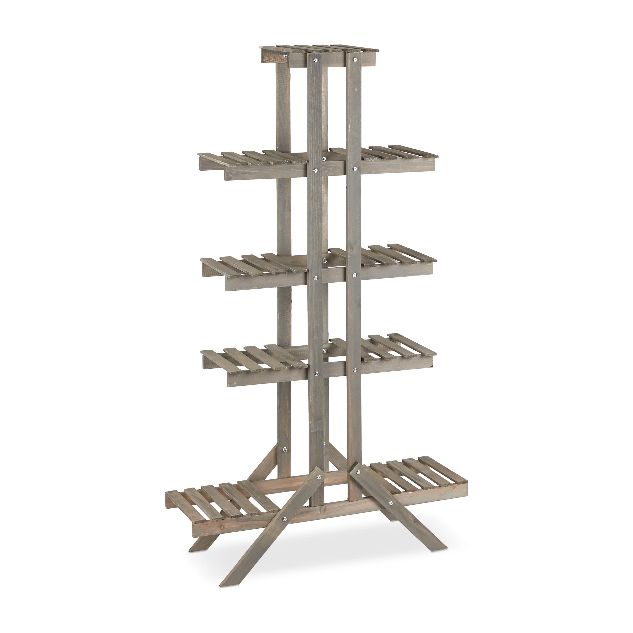 relaxdays-blumentreppe-holz-5-stufen-142x83x25-cm-grau image 8