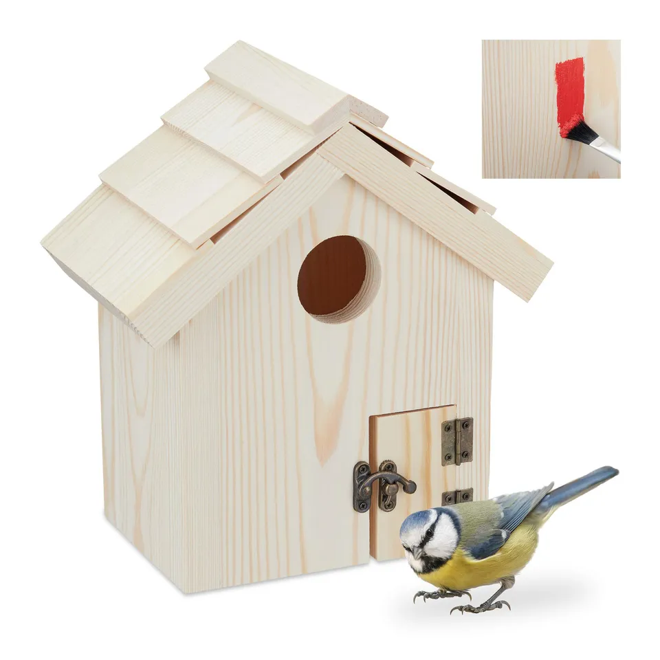 relaxdays-vogelhaus-holz-zum-aufstellen-25x23x14-cm-natur image 1