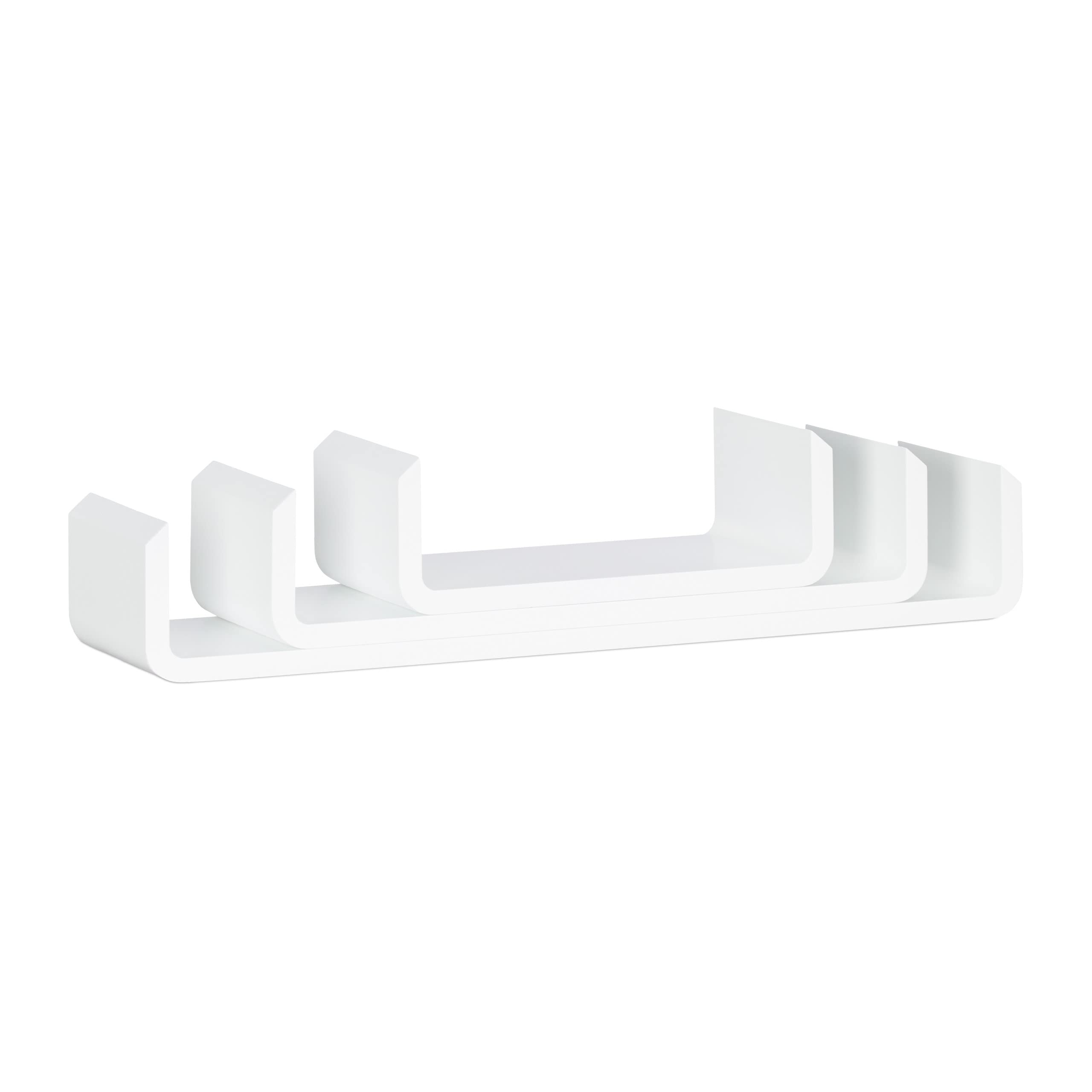 relaxdays-regalbrett-3er-set-u-form-mdf-wei-30-45-60-cm image 4