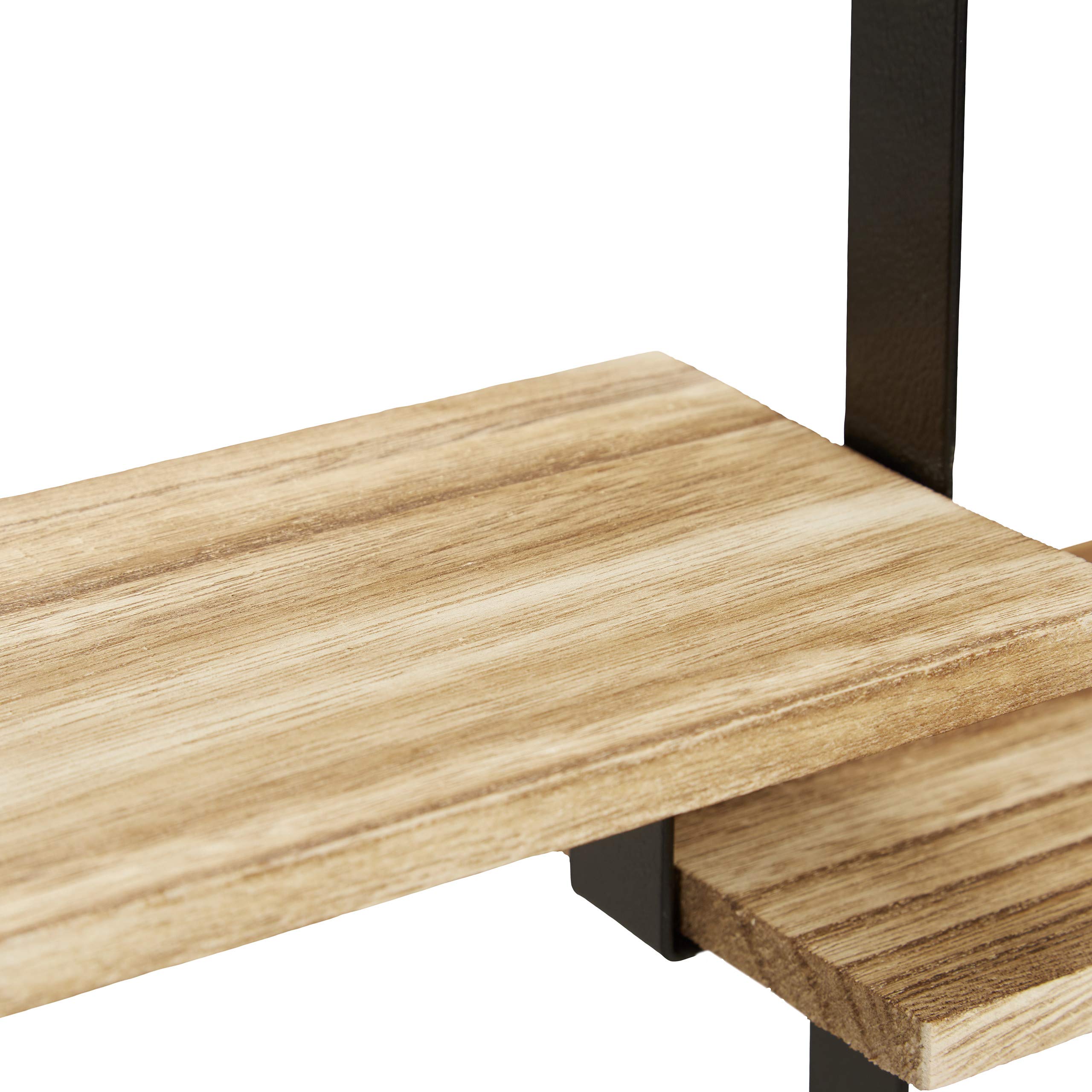 relaxdays-hexagon-wandregal-52x60x12-cm-4-ablagen-holz-eisen image 7
