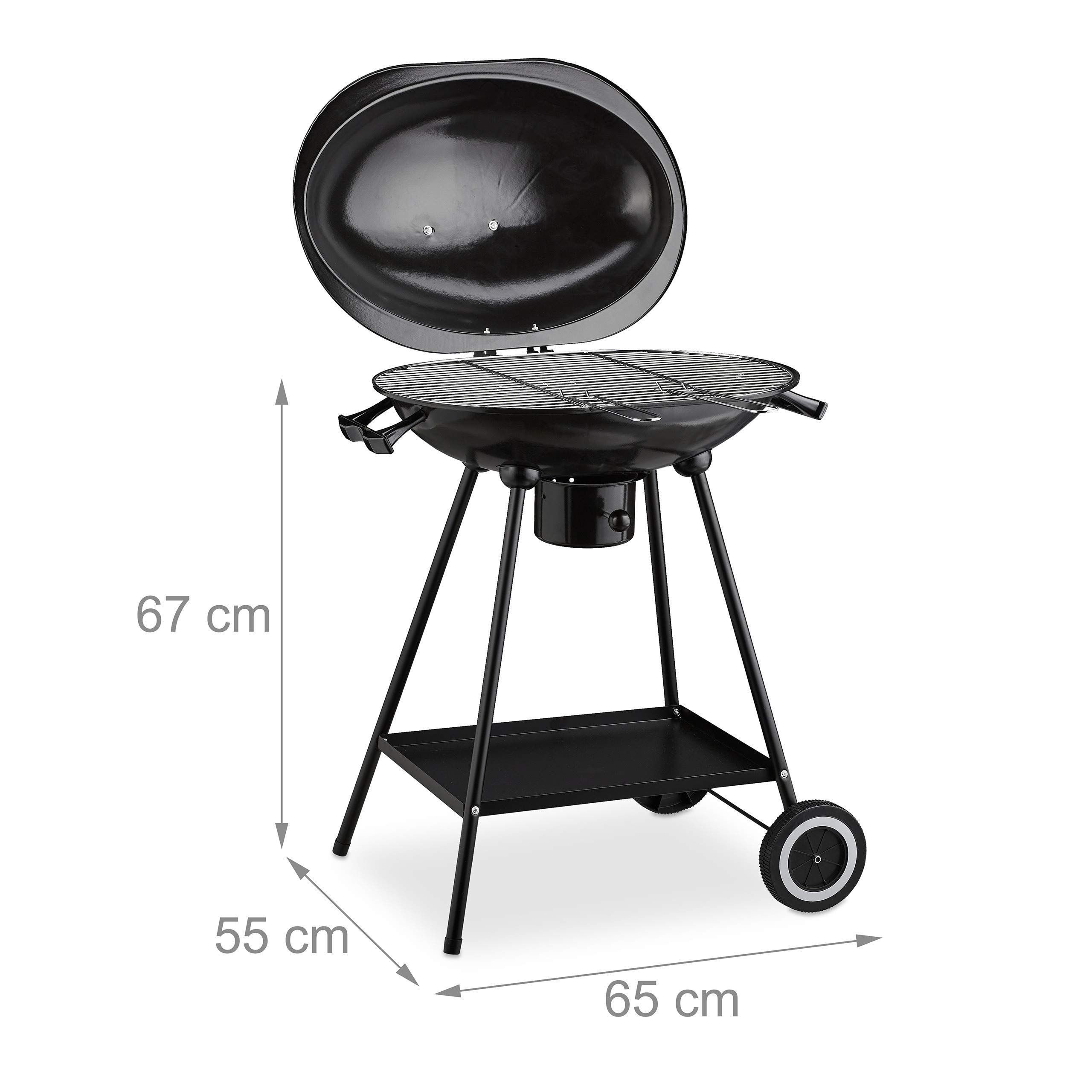 relaxdays-holzkohlegrill-kugelgrill-mit-deckel-ablage-und-aschetopf-90x65x55-cm image 4