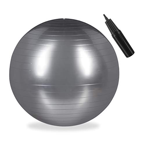 relaxdays-gymnastikball-fitnessball-65-cm-silber image 7
