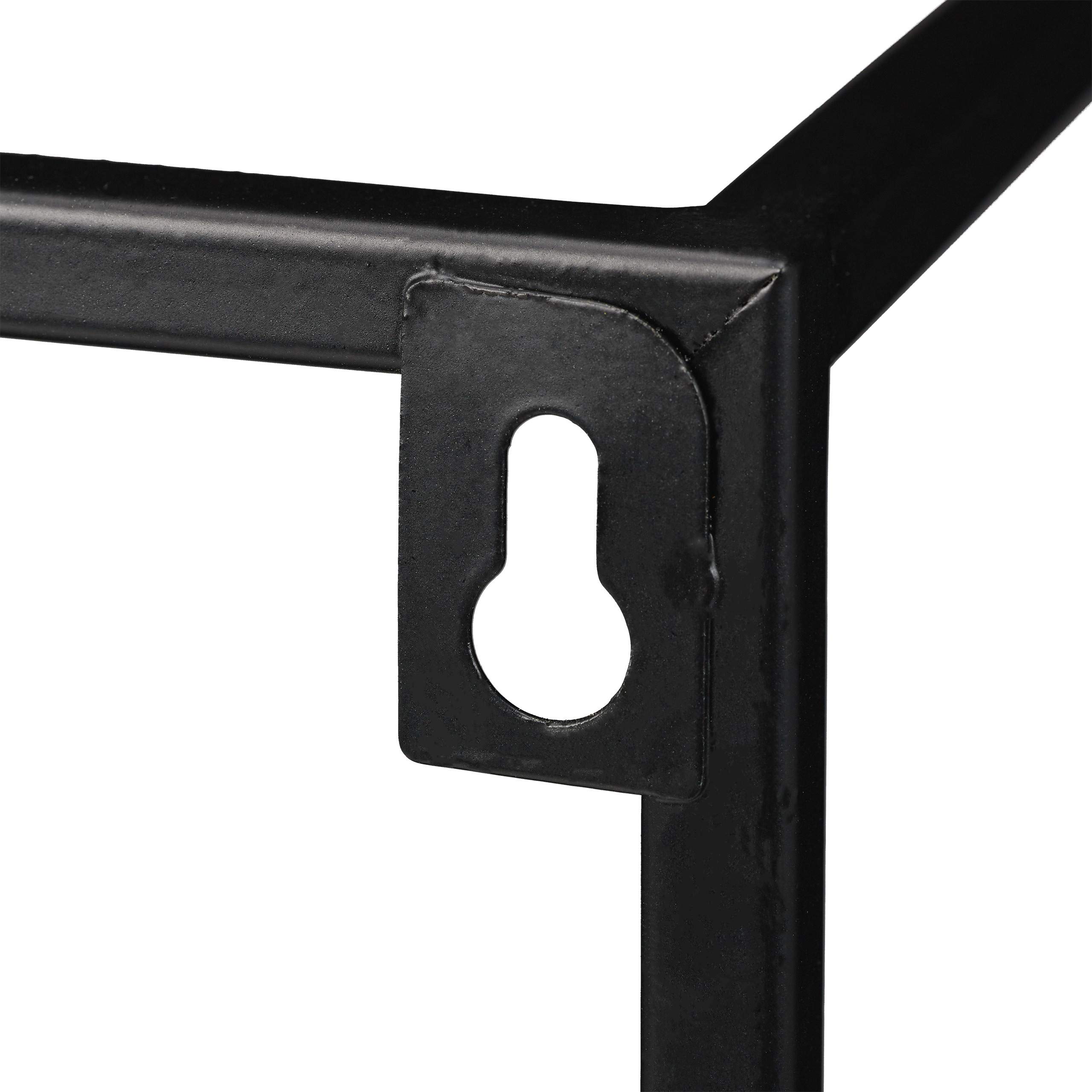 relaxdays-wandregal-metall-quadratisch-35-x-35-x-25-cm-schwarz image 6