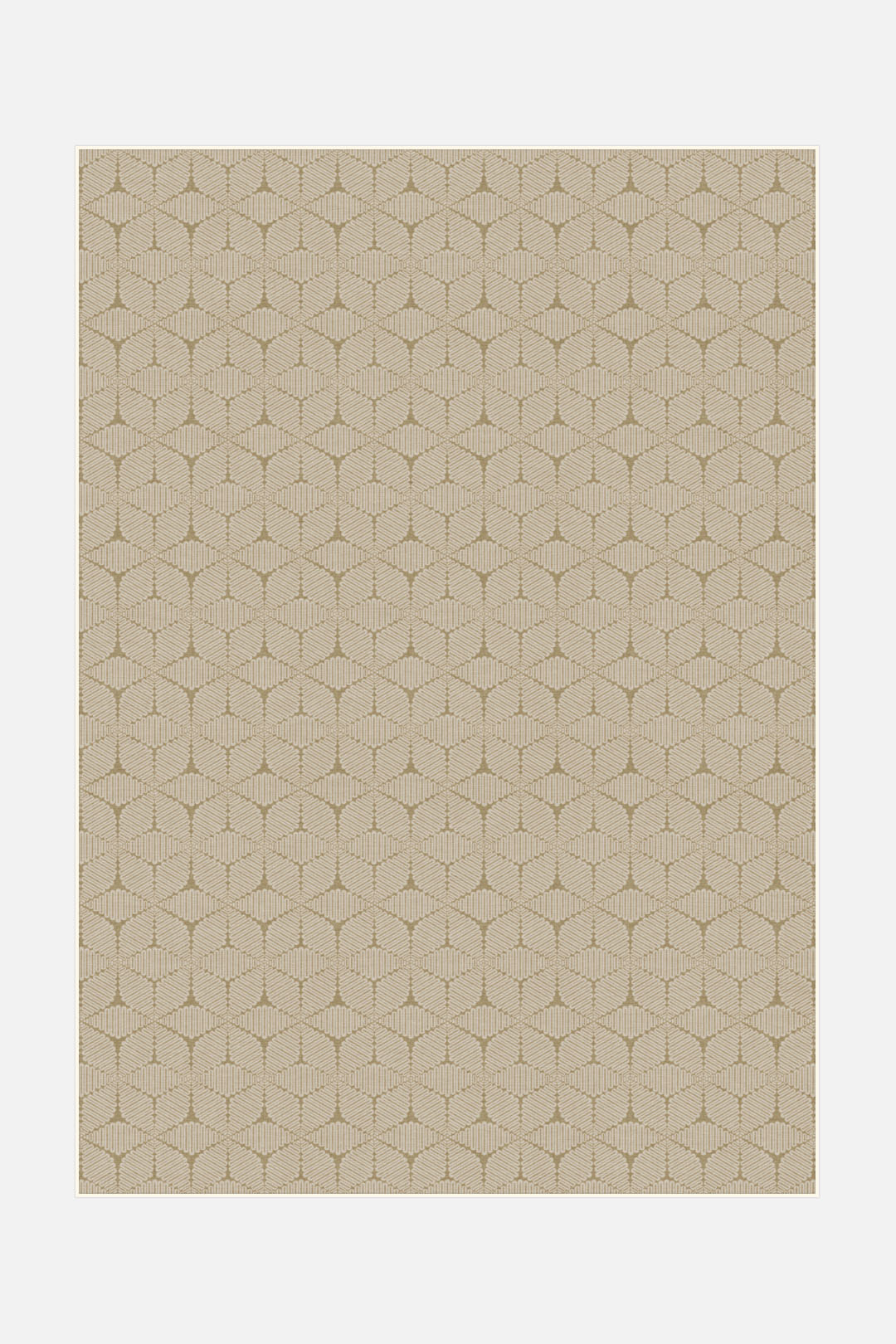 teppana-flockentanz-mandel-teppich-waschbarer-indoor-teppich image 1