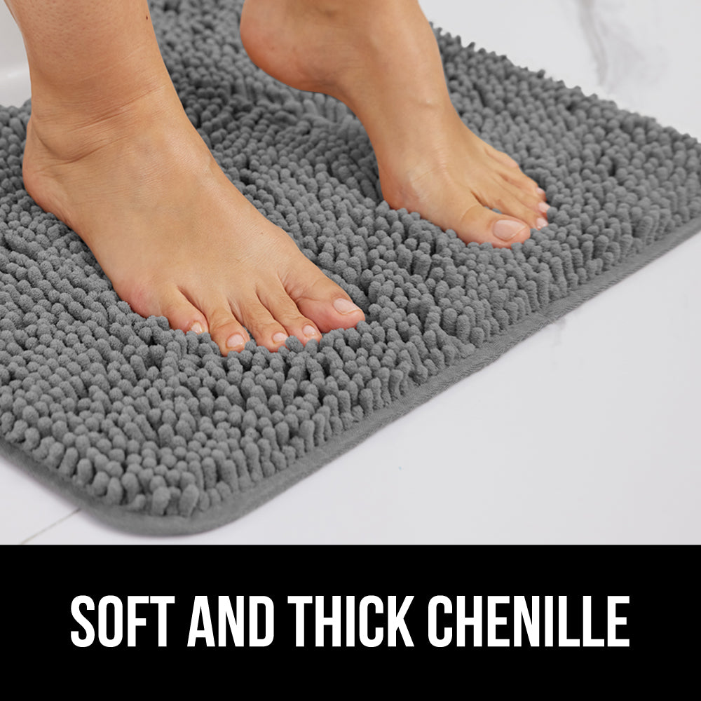 gorilla-grip-chenille-badteppich-3er-set-saugstark image 3