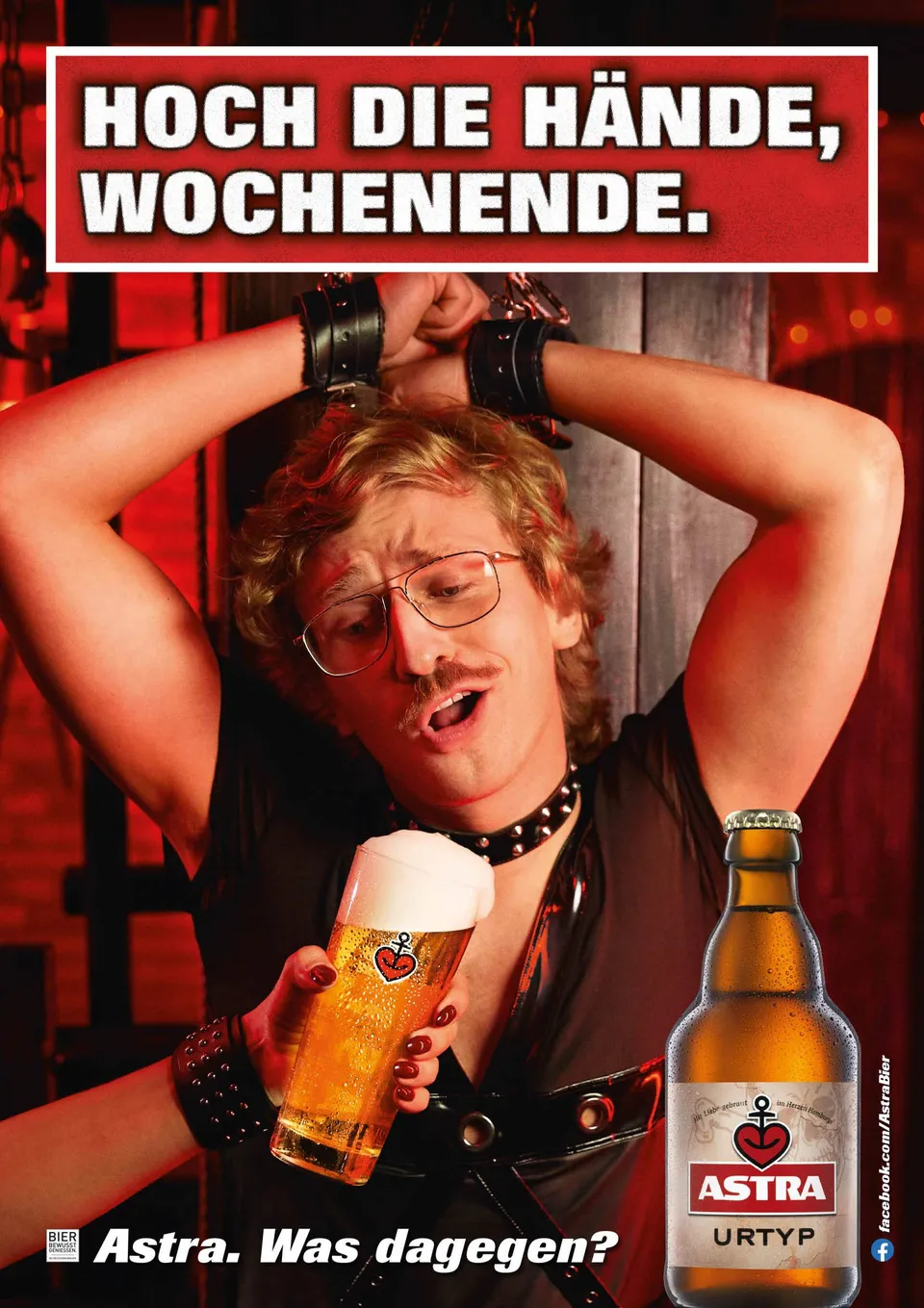 astra-bier-poster-din-a1-59-4-x-84-1-cm-hoch-die-h-nde-wochenende image 1