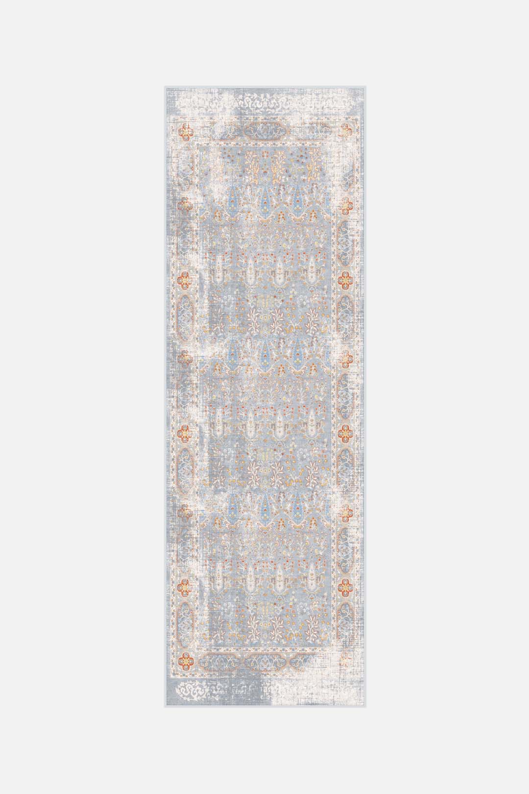 teppana-lena-ziest-teppich-waschbarer-indoor-teppich-floral-grau image 5