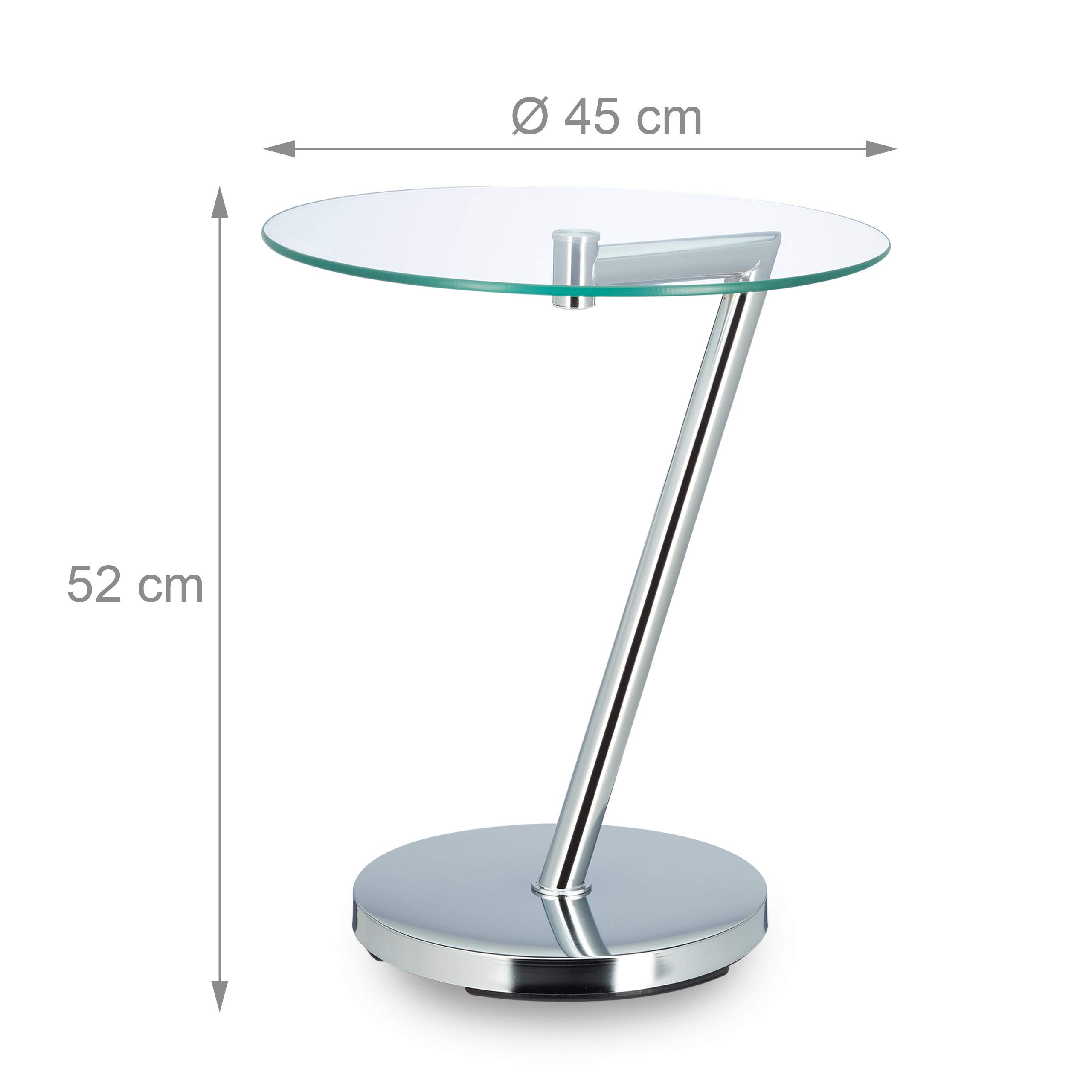 relaxdays-kaffeetisch-glas-chrom-rund-52-x-45-x-45-cm-silber image 3