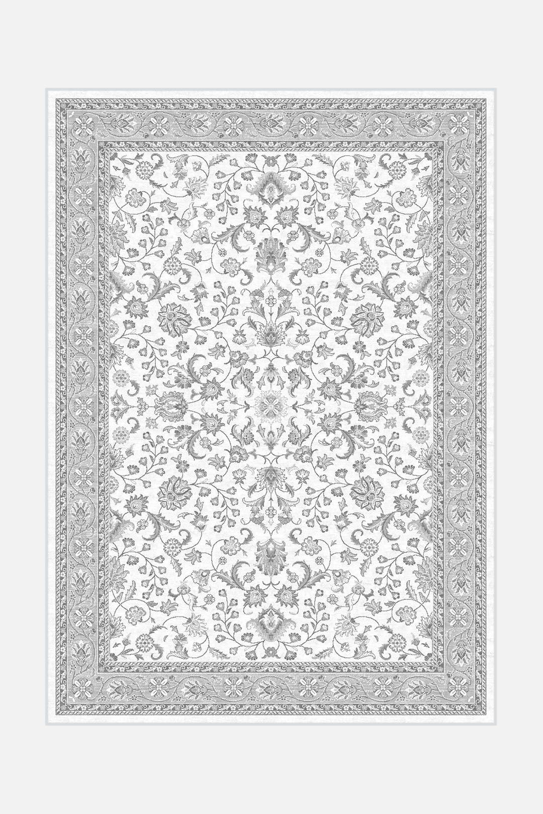 teppana-parsian-hellgrau-teppich-waschbar-persisch image 1