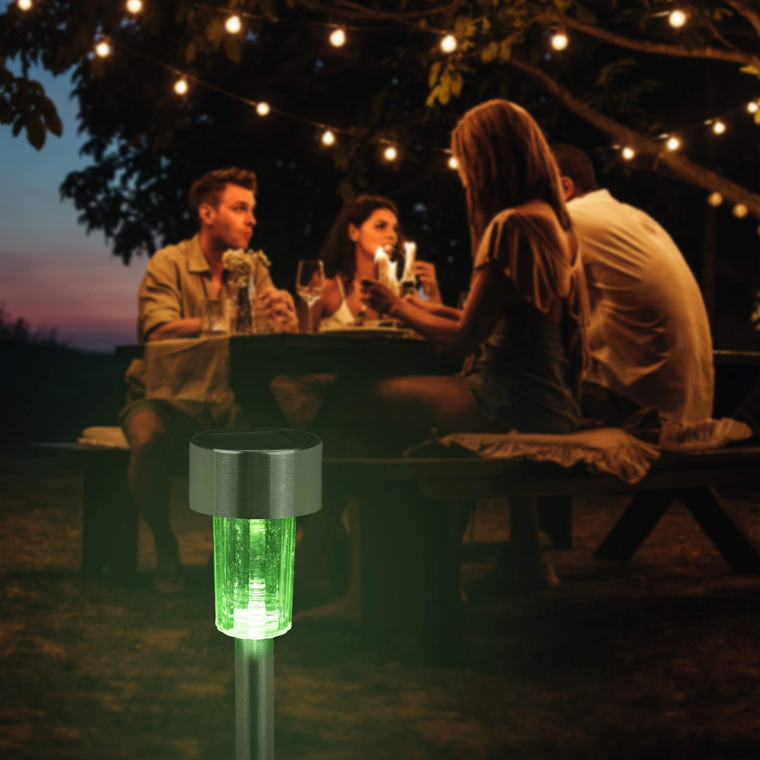 relaxdays-solarleuchte-led-10er-set-farbwechsel-edelstahl-silber-37x5-5-cm image 2