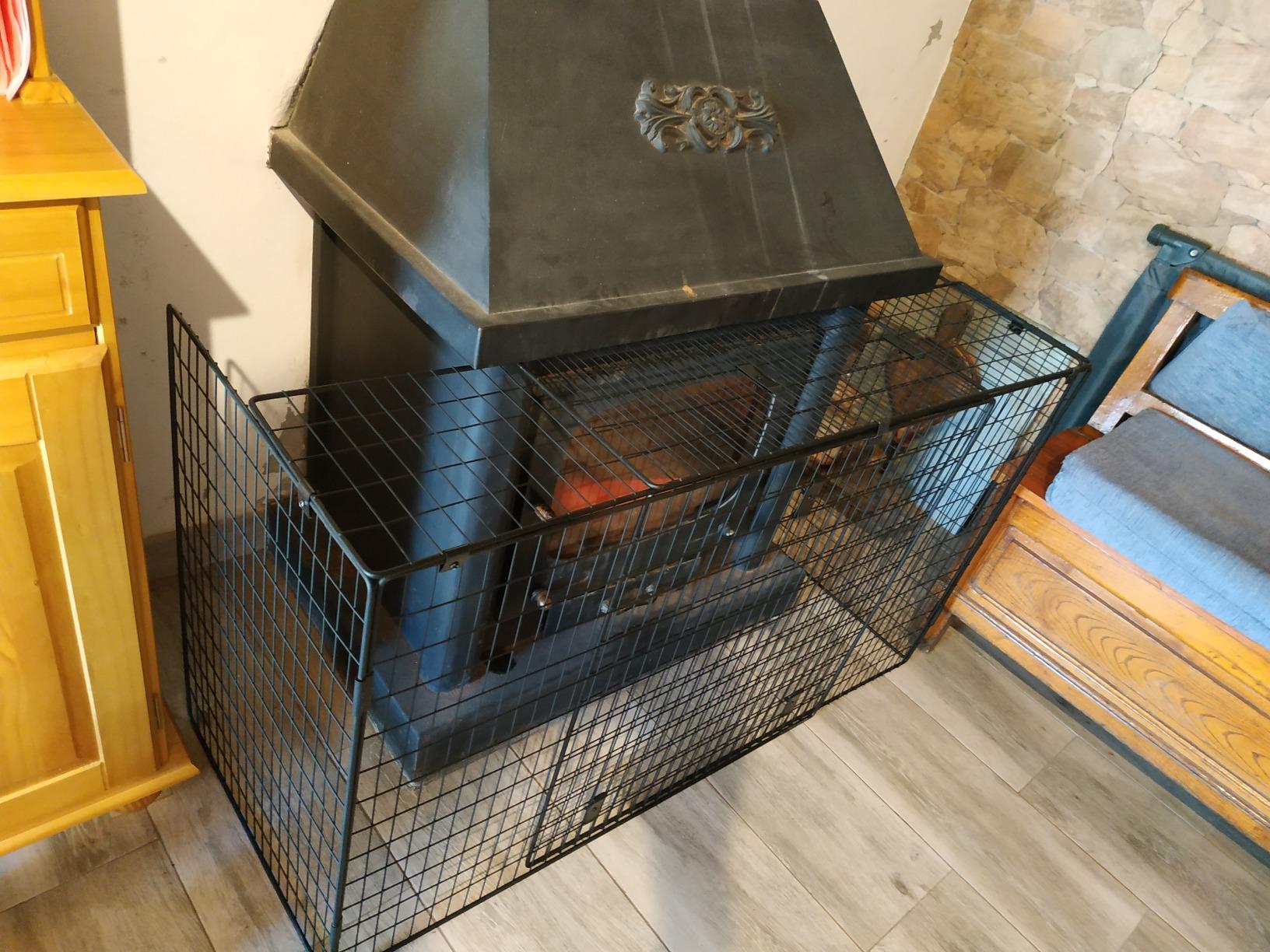 Passt super vor den Kamin