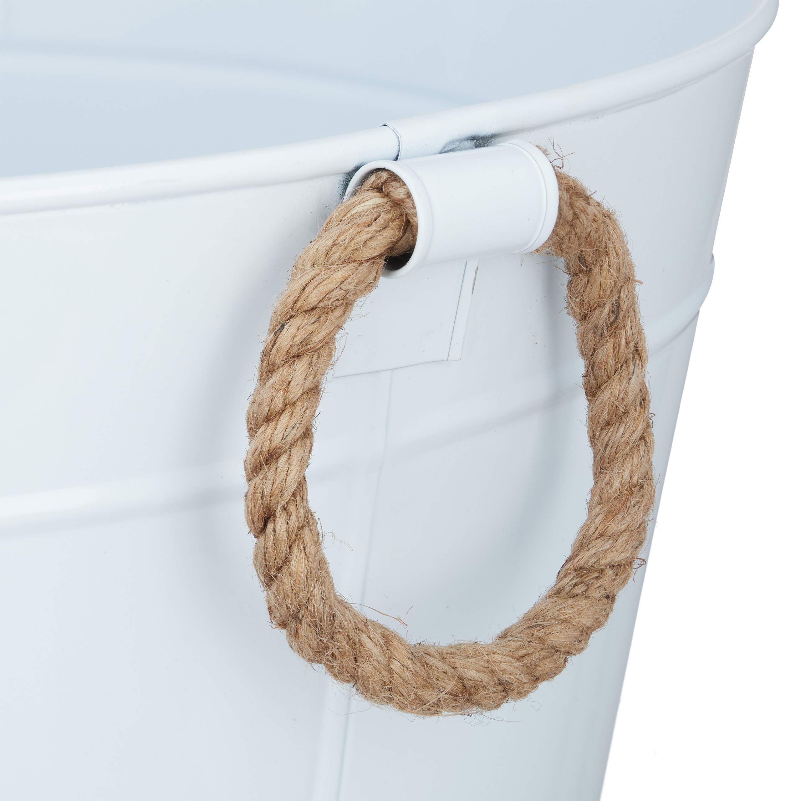 relaxdays-zinkwanne-rund-30-l-getr-nkek-hler-pflanztopf-wei-hxd-26x41-5-cm image 6
