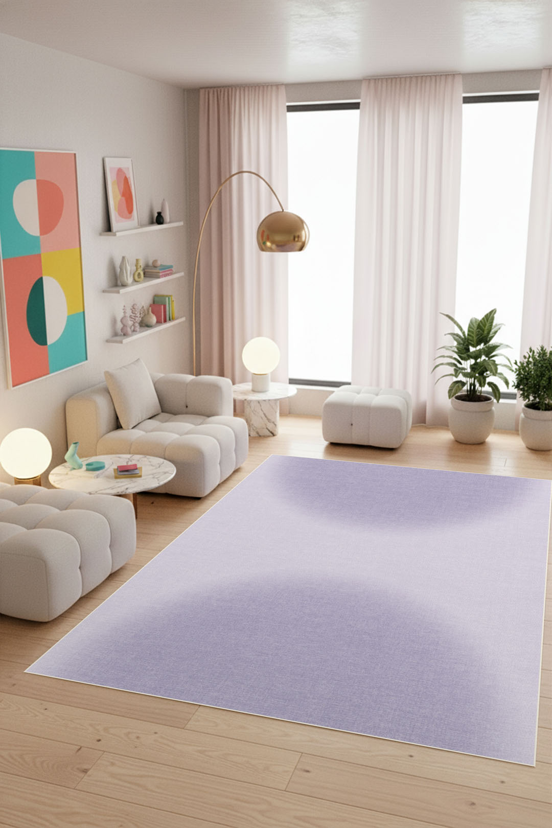 teppana-ombra-lavendel-teppich-waschbarer-indoor-teppich image 4