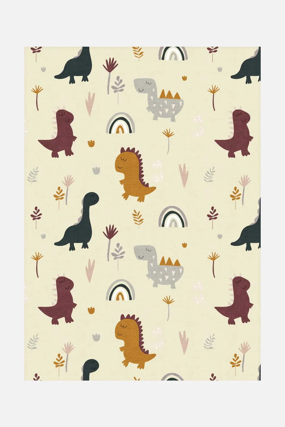 teppana-dino-wunderland-teppich-waschbarer-kinderteppich image 1