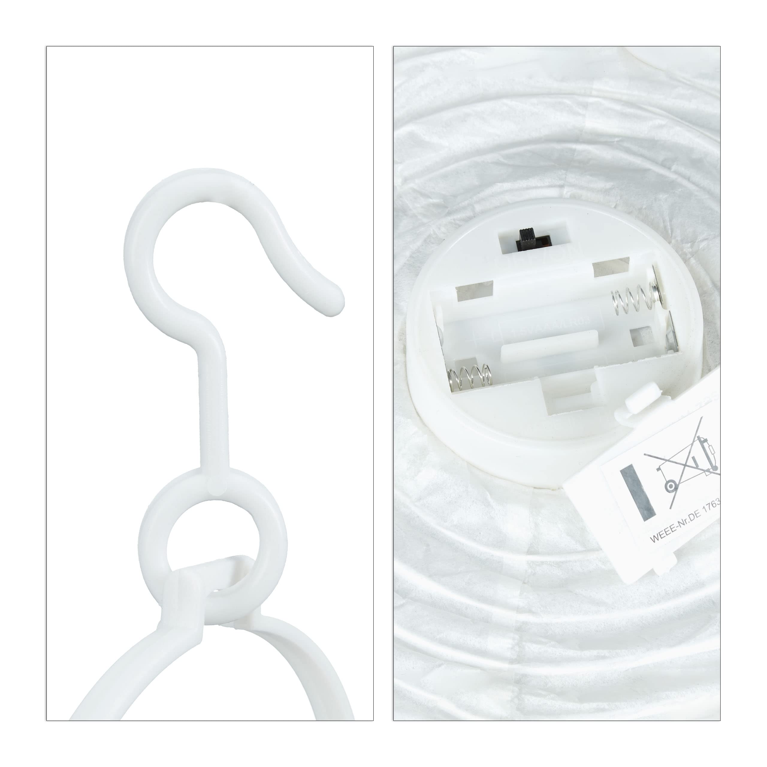 relaxdays-led-lampions-wei-10er-set-papierlaterne-20-cm image 8