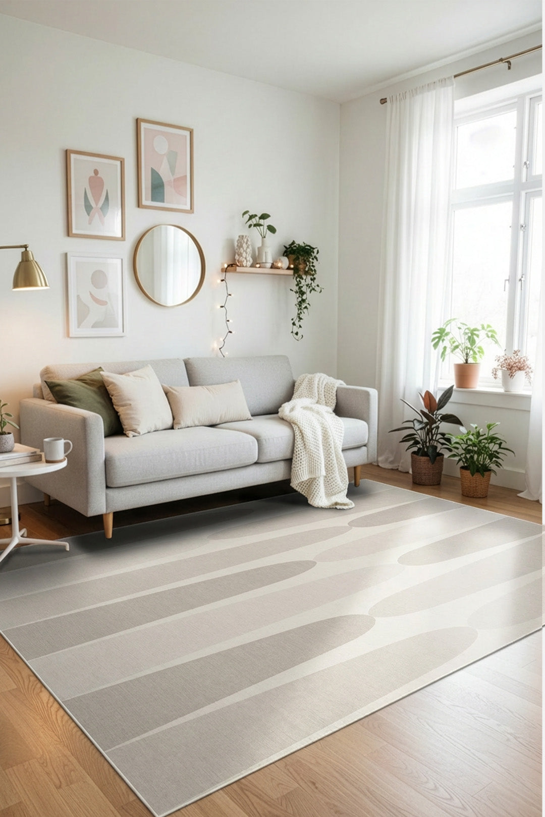 teppana-ria-sand-waschbarer-teppich-boho-beige image 4