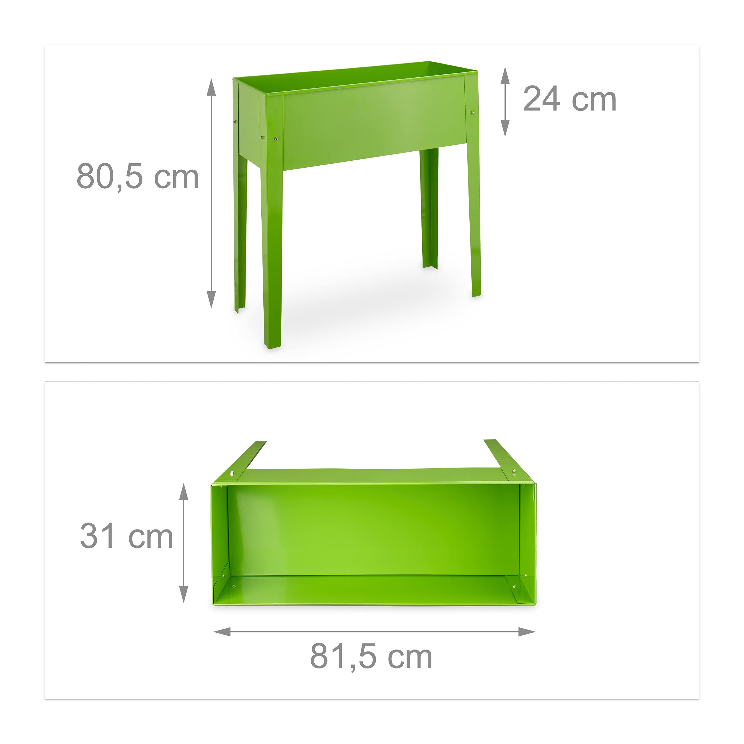 relaxdays-hochbeet-metall-schmal-80-5-x-81-5-x-31-cm-hellgr-n image 4