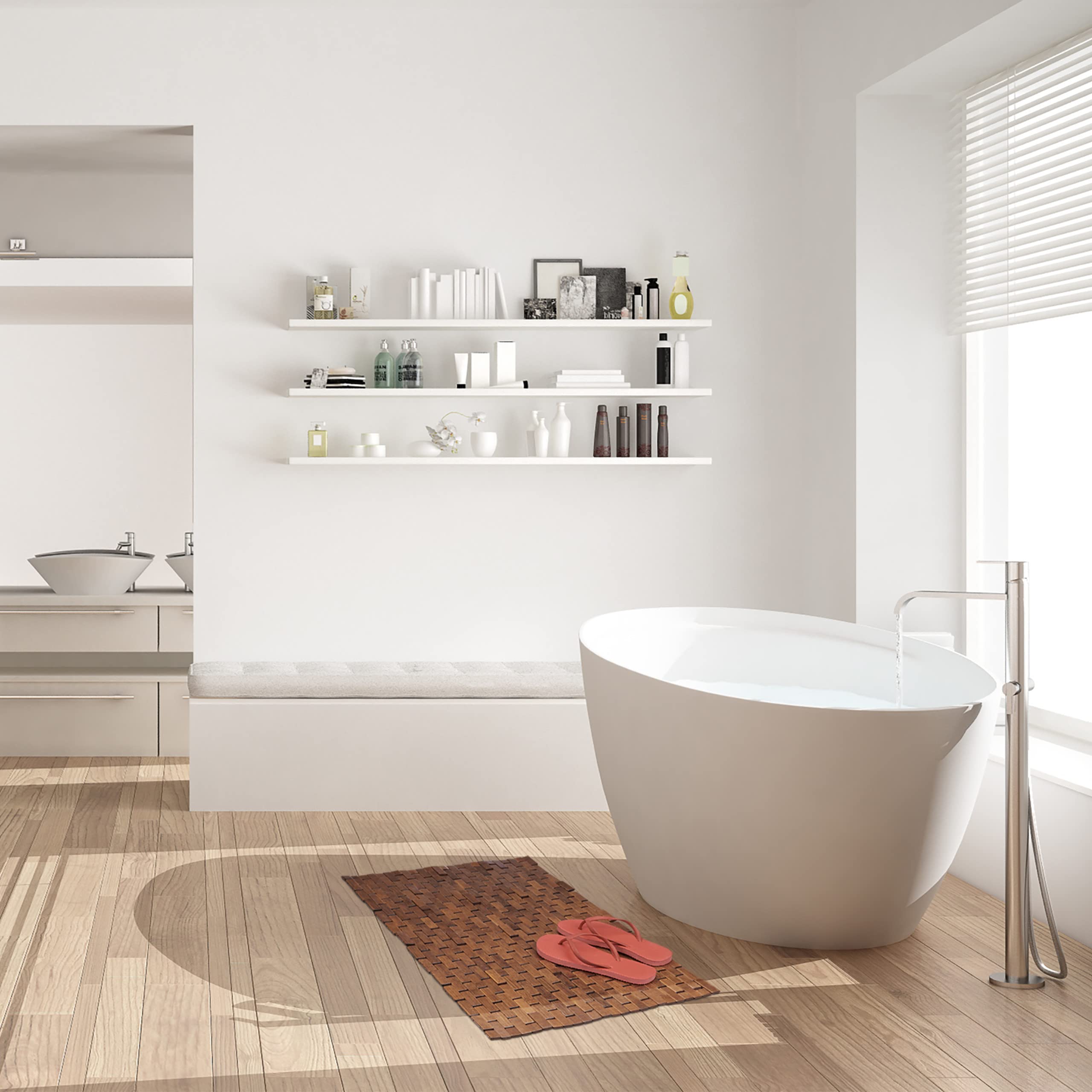 relaxdays-bambusmatte-fu-matte-50-x-80-cm-braun-mit-gummistopper image 5