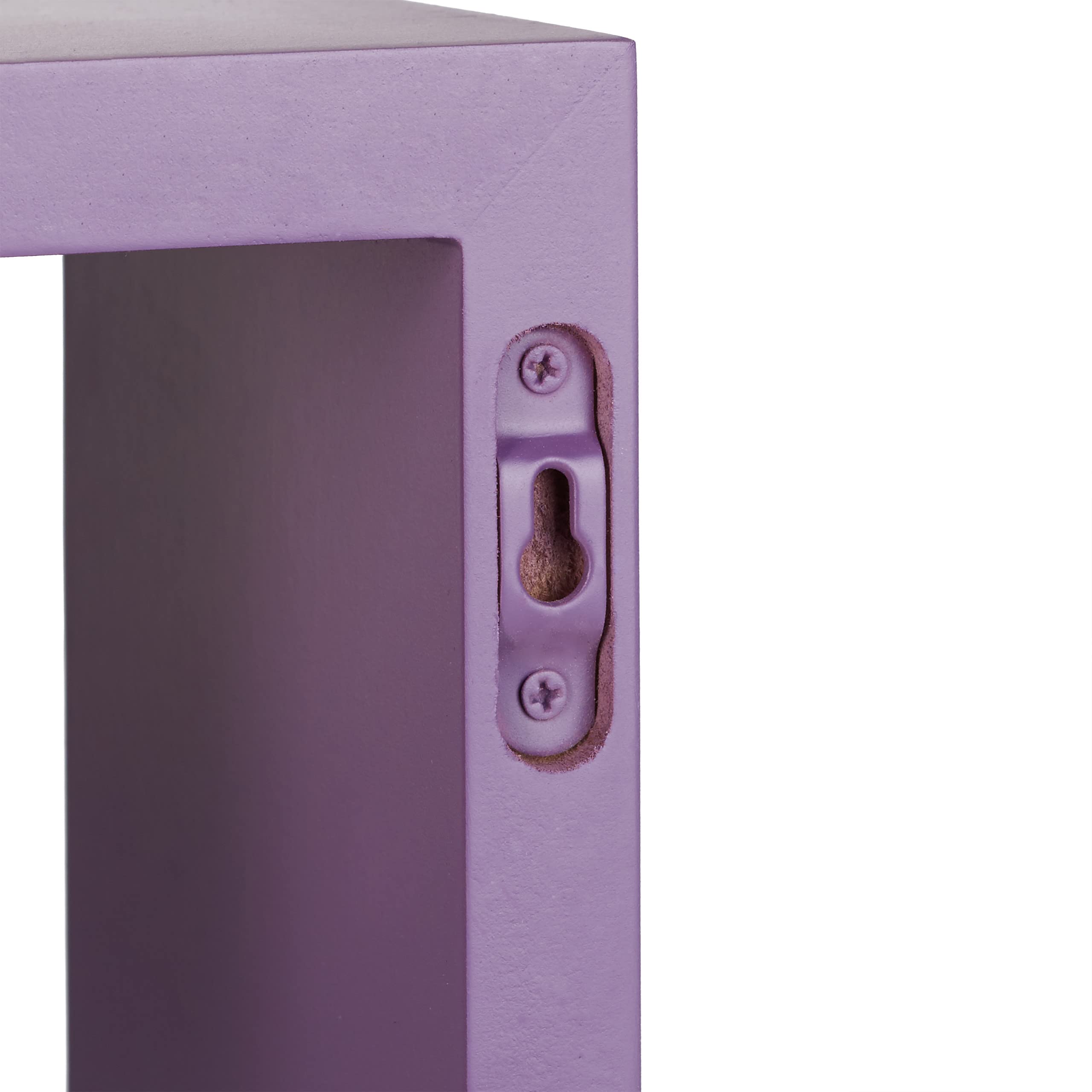 relaxdays-wandregal-2er-set-u-form-violett-50-cm-wandboard-holz image 8