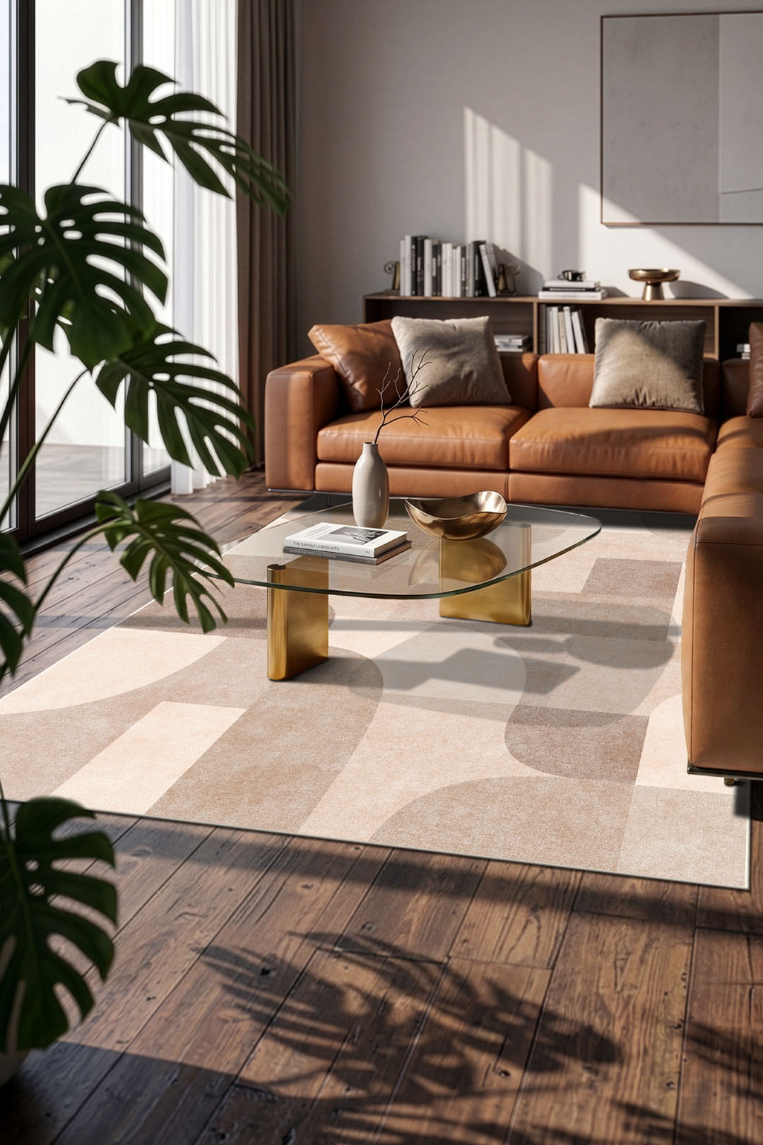 teppana-freya-puder-indoor-teppich-beige-waschbar image 4