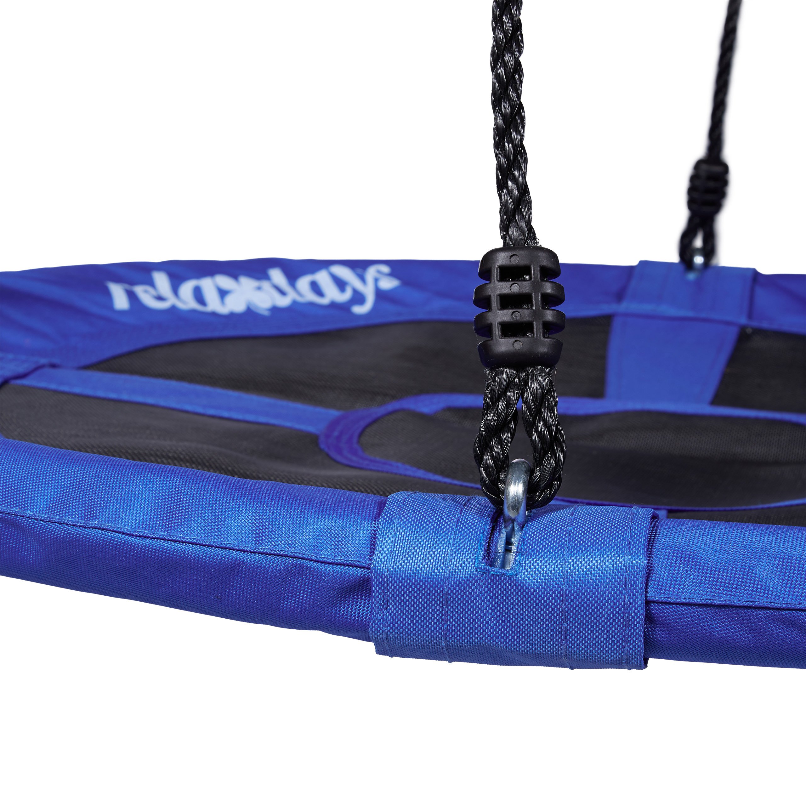 relaxdays-nestschaukel-rund-90-cm-bis-100-kg-dunkelblau image 3