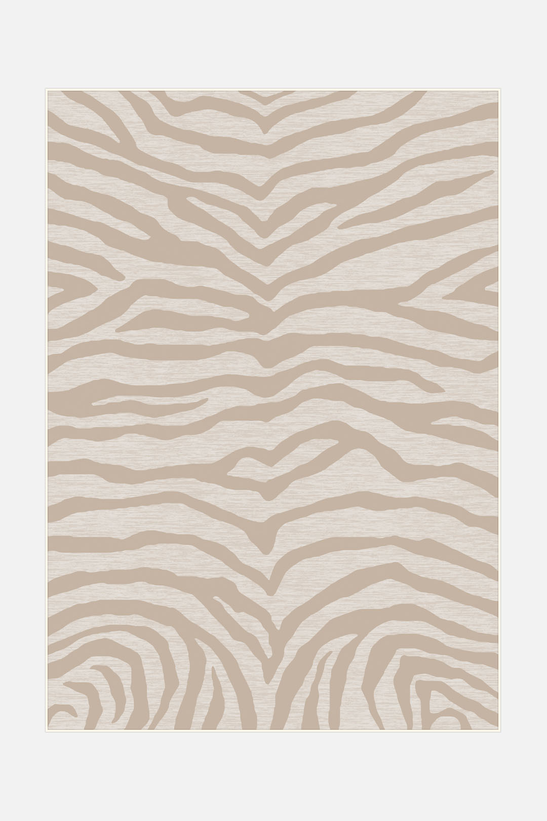 teppana-zebra-sand-teppich-waschbarer-indoor-teppich image 1