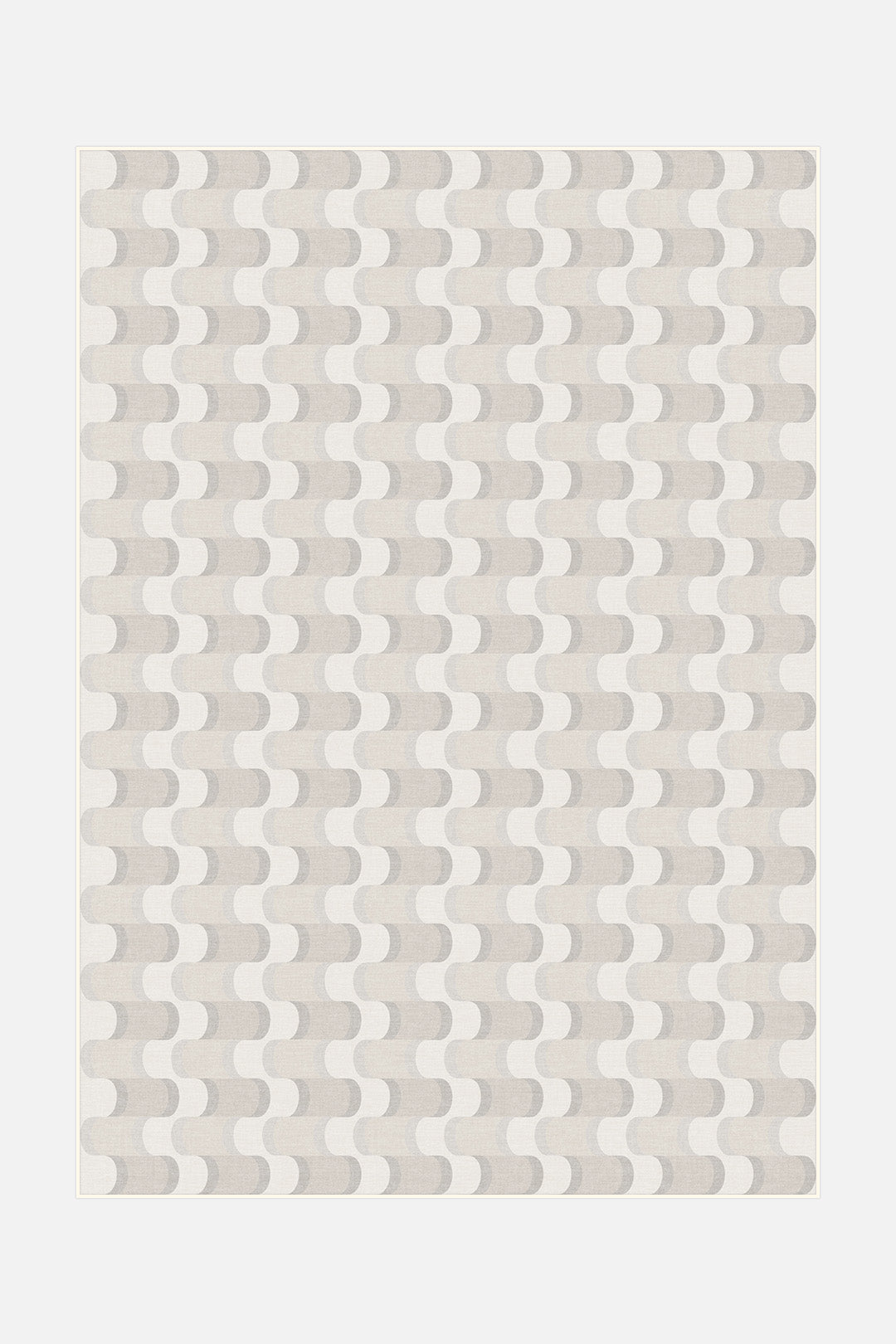 teppana-linea-sand-teppich-waschbarer-beige-teppich-geometrisch image 1