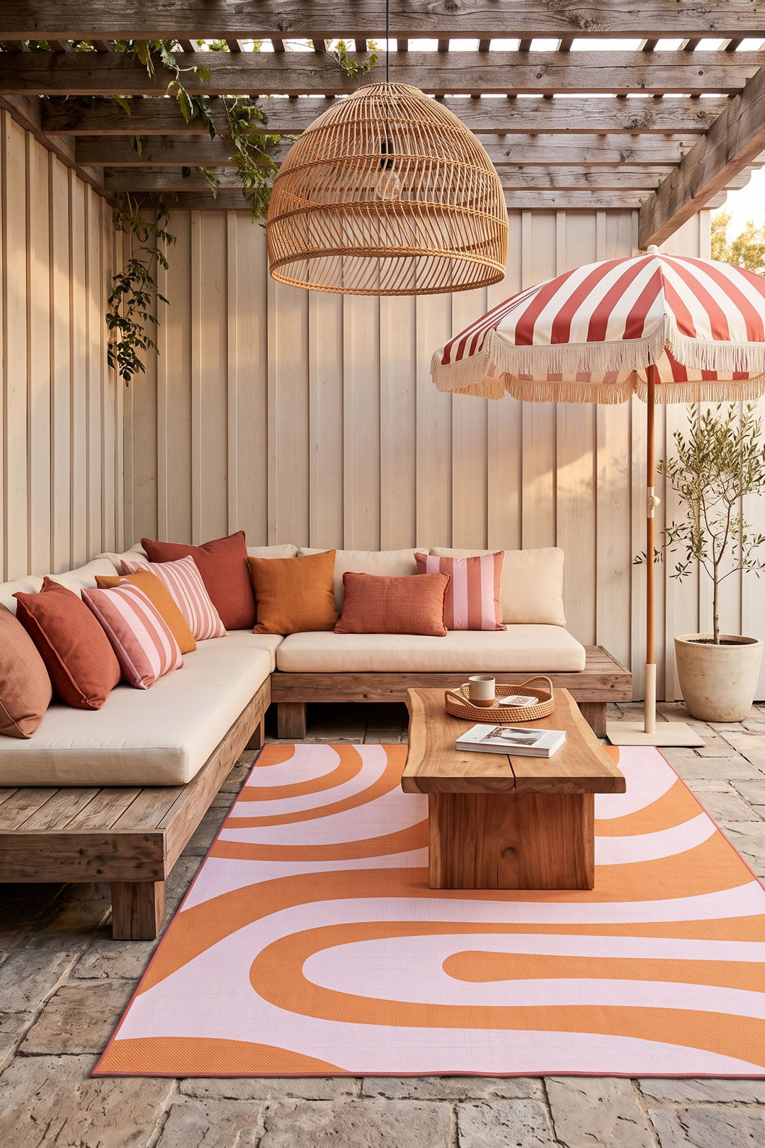 teppana-outdoor-oceane-blume-teppich-waschbar image 4