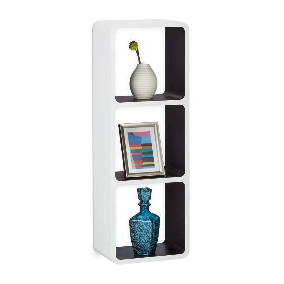 relaxdays-wandregal-3-f-cher-90x30-cm-wei-schwarz image 1