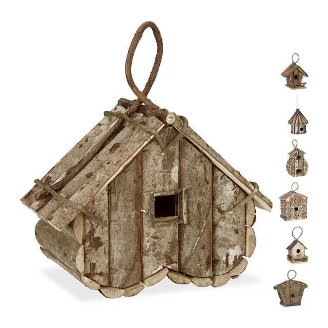 relaxdays-deko-vogelhaus-holz-zum-aufh-ngen-32x29x16-cm-natur image 1