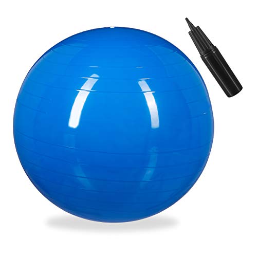 relaxdays-gymnastikball-fitnessball-55-cm-blau-mit-luftpumpe image 7