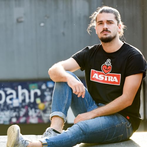 astra-herren-t-shirt-schwarz-mit-herzanker-aufdruck-basic-shirt image 8
