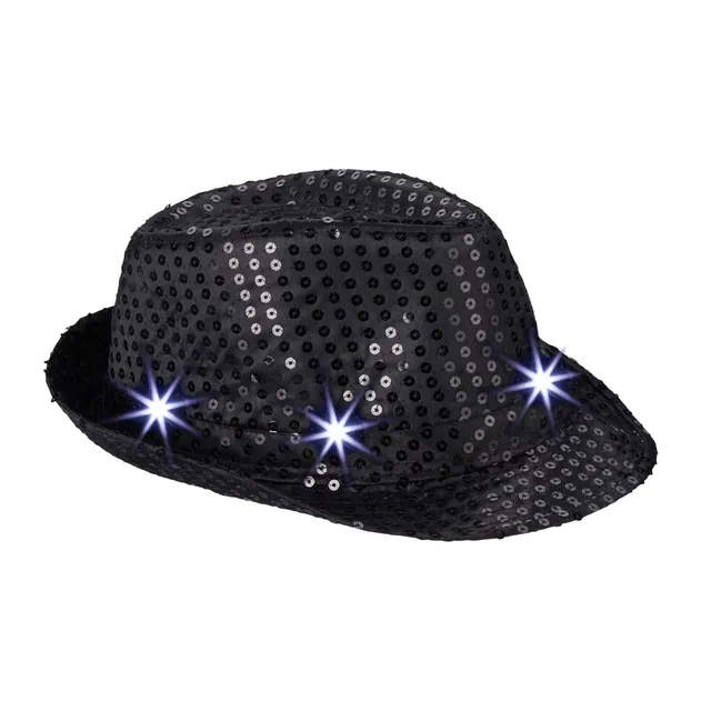 relaxdays-pailletten-partyhut-mit-6-led-einheitsgr-e-schwarz image 1