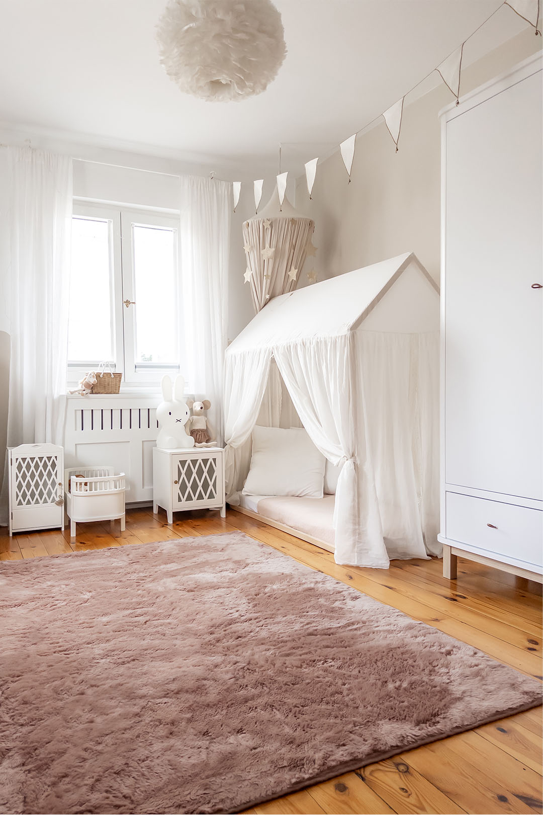 teppana-flausch-mono-blush-teppich-waschbarer-hochflor-teppich-braun-einfarbig image 3