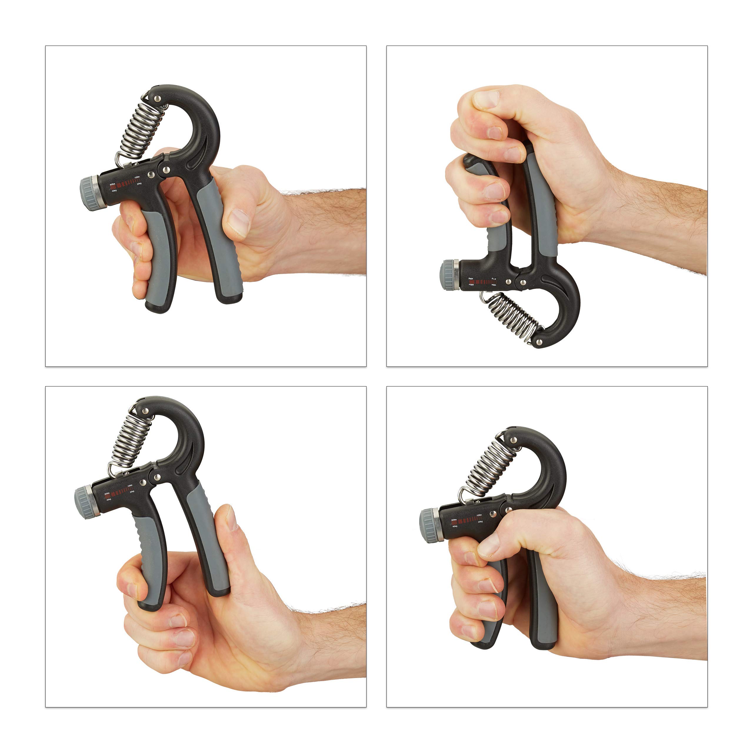 relaxdays-handtrainer-2er-set-einstellbar-20-40-kg-rutschfest-schwarz image 6