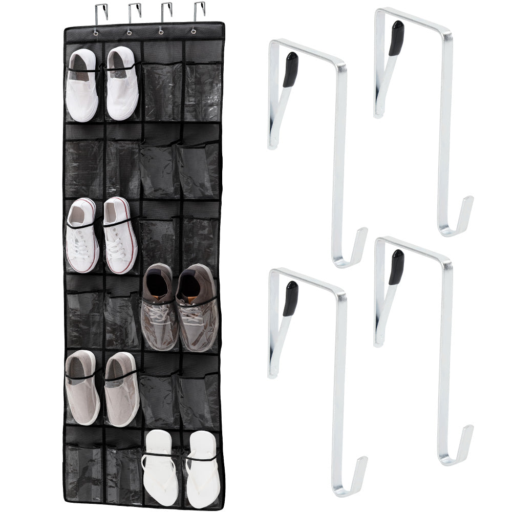 gorilla-grip-schuh-organizer-pvc-ber-t-r-organizer-mit-24-f-chern image 5