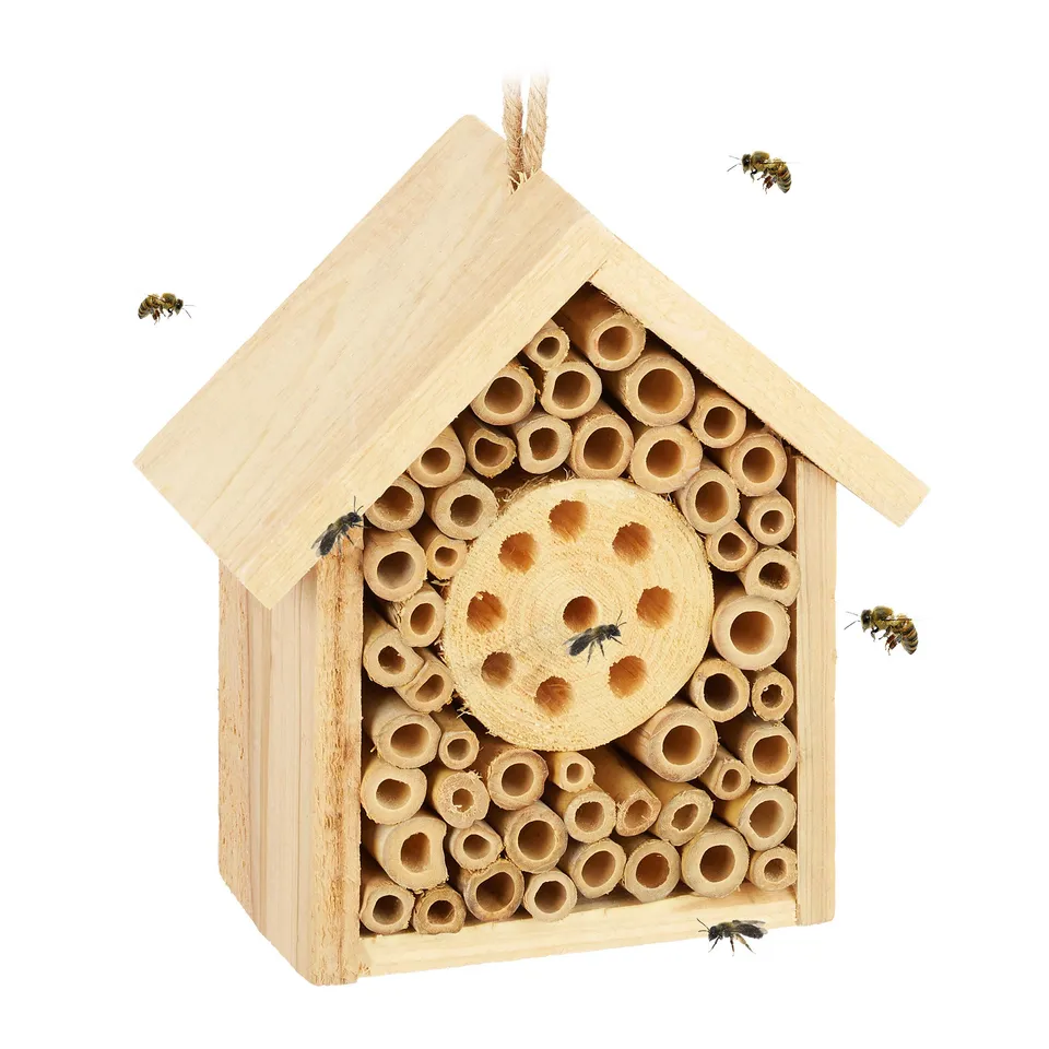 relaxdays-insektenhotel-nisthilfe-natur-15-5-x-14-5-x-8-cm image 1