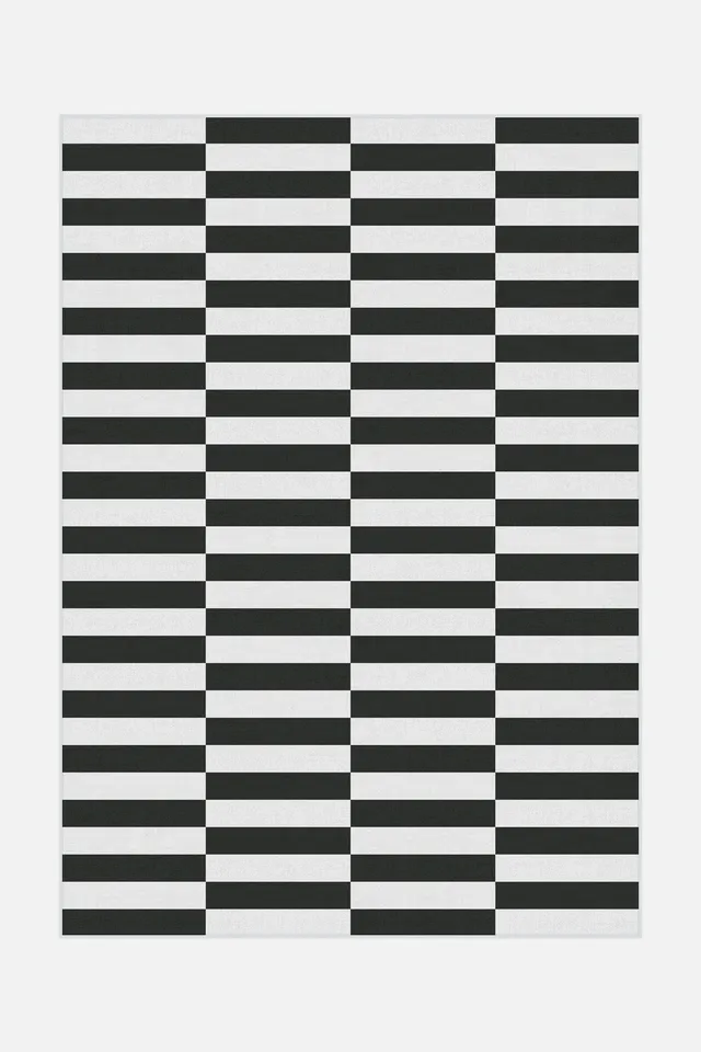 teppana-nuri-graphit-teppich-waschbarer-indoor-teppich-geometrisch-grau image 1