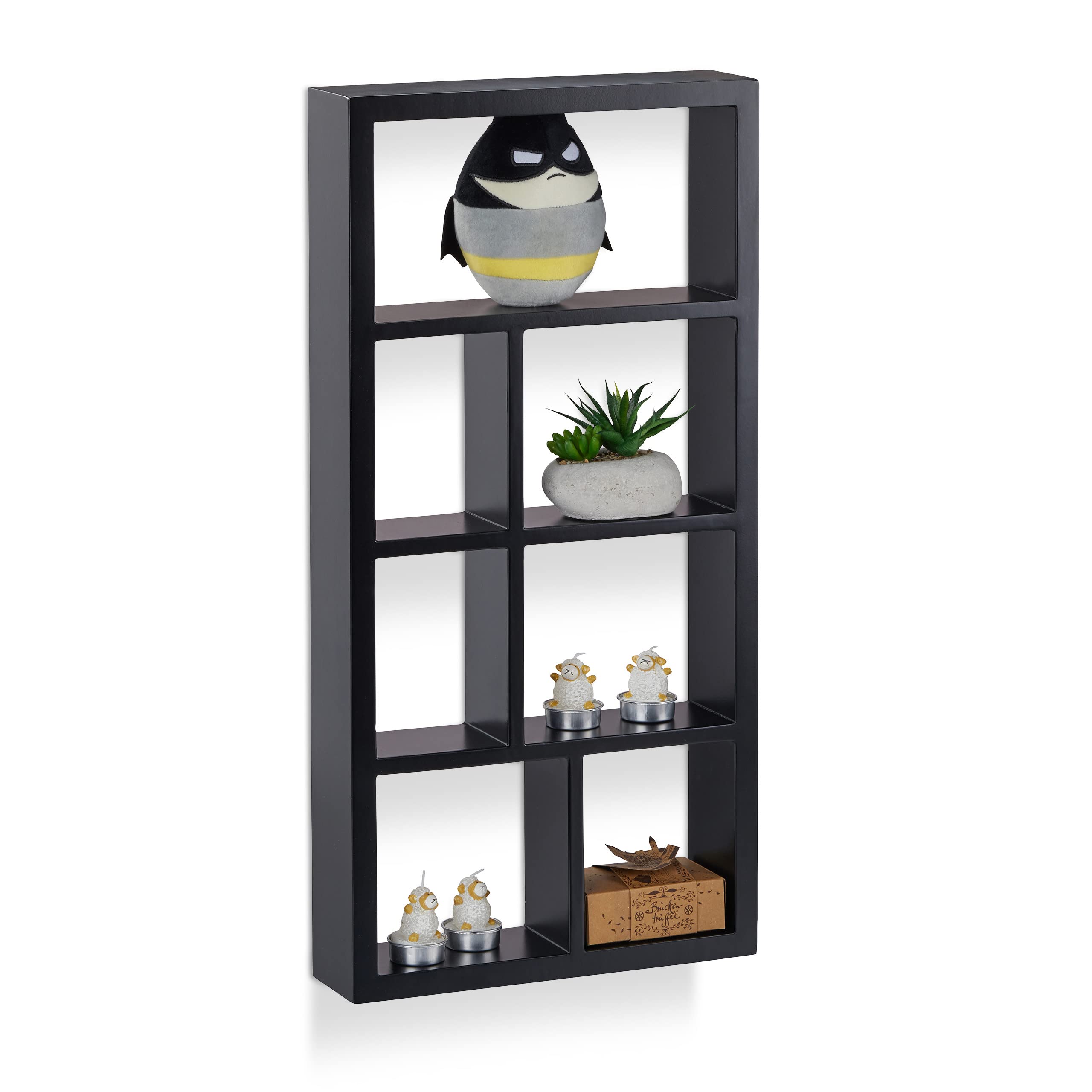 relaxdays-wandregal-schwebend-schwarz-30-5x61x7-5-cm-7-f-cher image 4