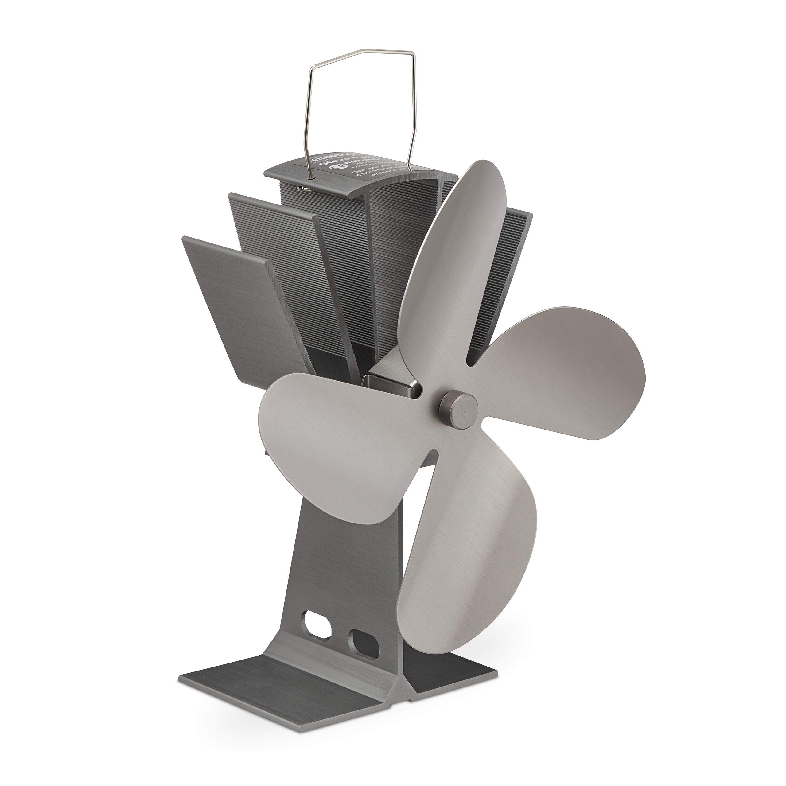 relaxdays-ofenventilator-ohne-strom-4-bl-tter-silber image 1
