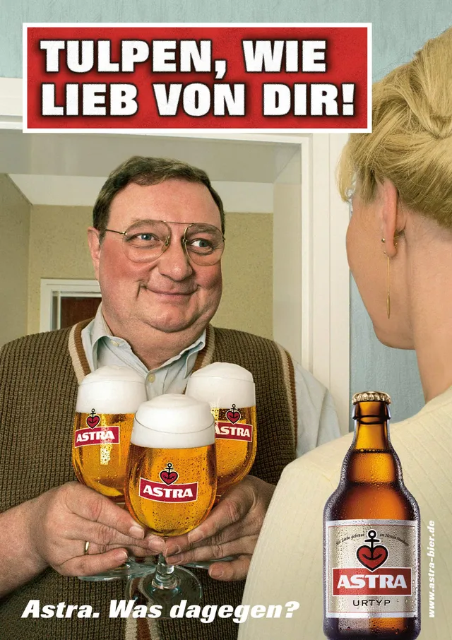 astra-bier-poster-din-a1-tulpen-wie-lieb-von-dir-59-4x84-1-cm image 1