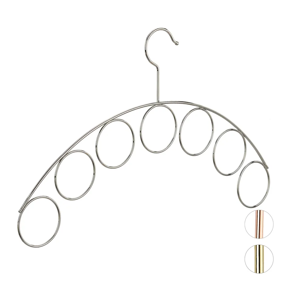 relaxdays-kleiderb-gel-mit-schalhalter-metall-silber-24-5-x-40-5-cm-3-mm-d-nn image 1