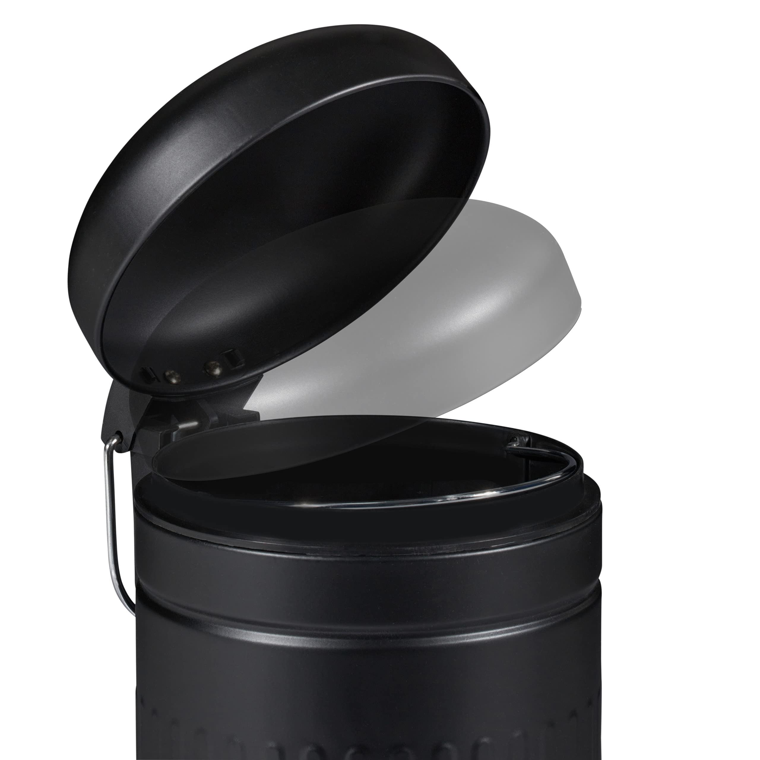 relaxdays-kosmetikeimer-3-liter-treteimer-metall-schwarz image 7