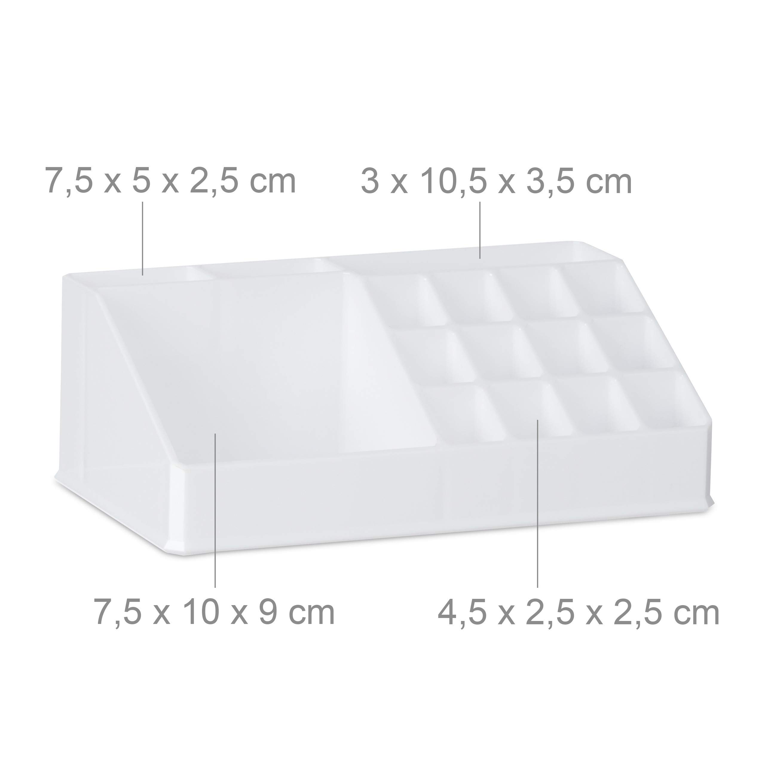 relaxdays-kosmetikorganizer-wei-mit-6-schubladen-stapelbar image 5