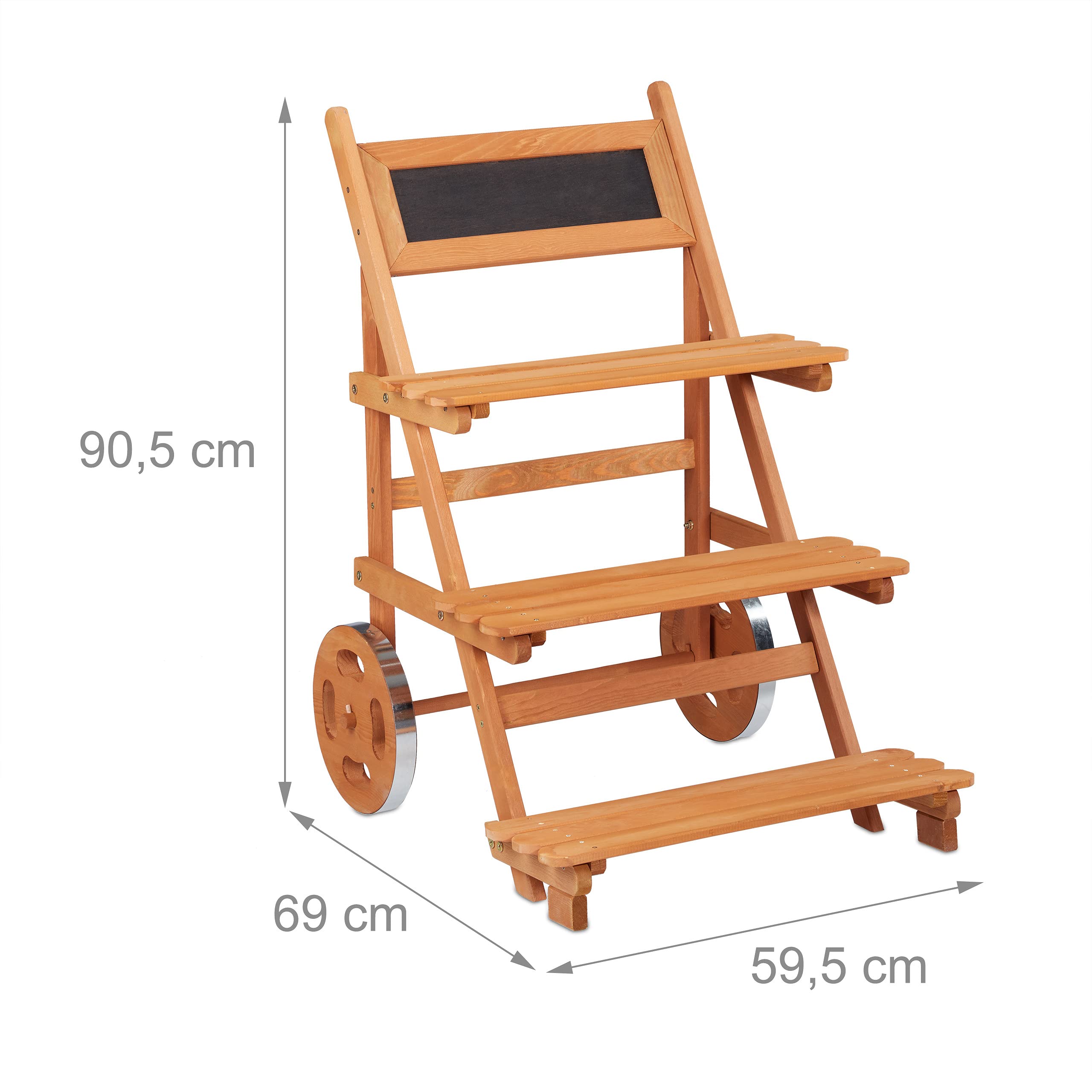 relaxdays-blumentreppe-3-stufen-holz-mit-r-dern-90-5-x-59-5-x-69-cm-hellbraun image 4