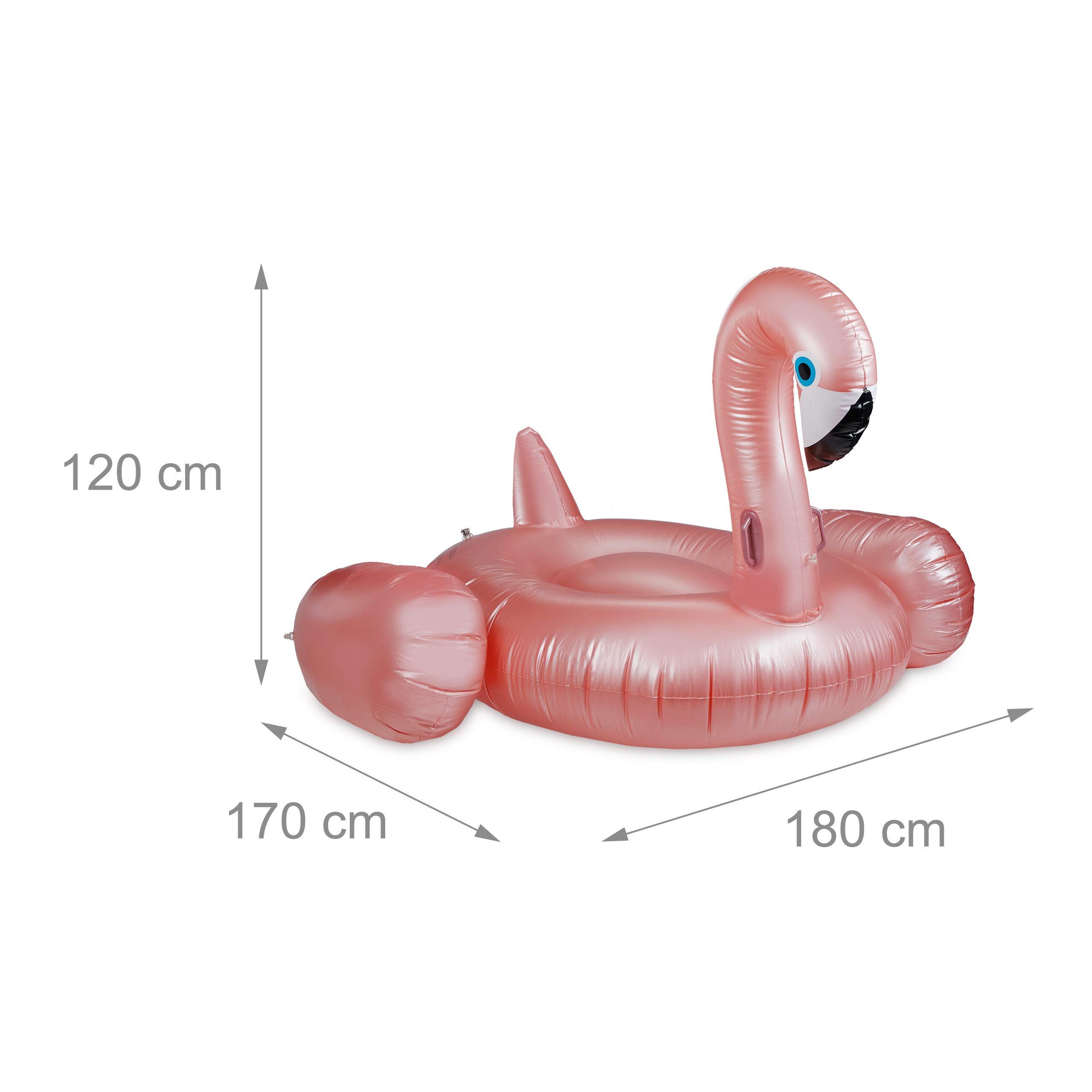 relaxdays-aufblasbarer-flamingo-xxl-ros-gold-185-cm image 4
