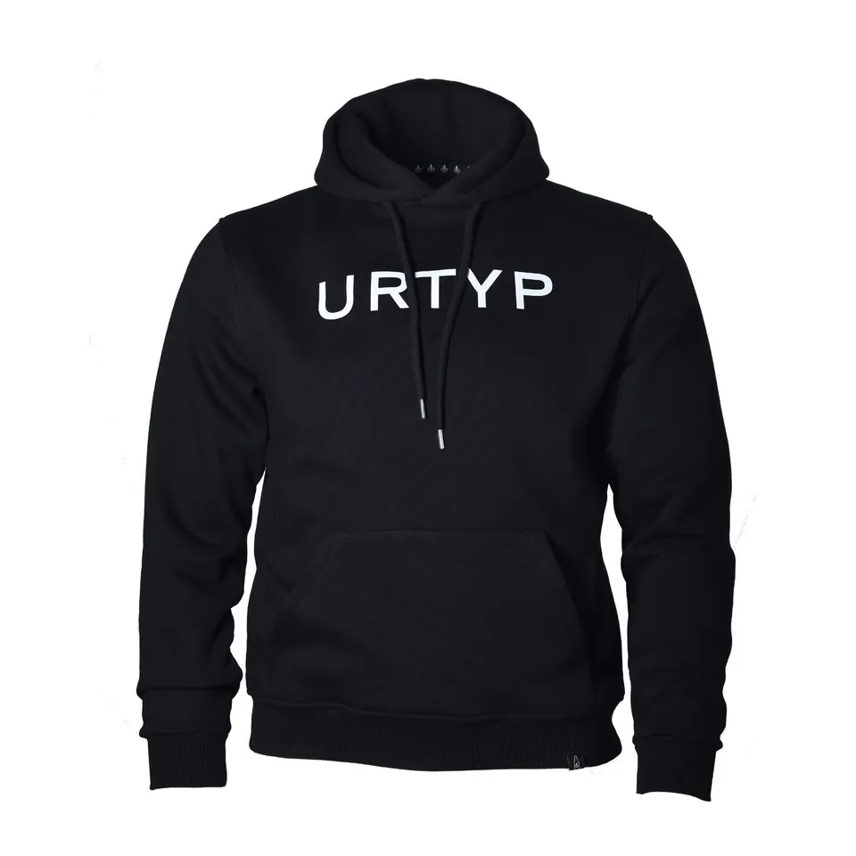 astra-urtyp-hoodie-unisex-schwarz-kapuzen-pullover-mit-logo-print image 1