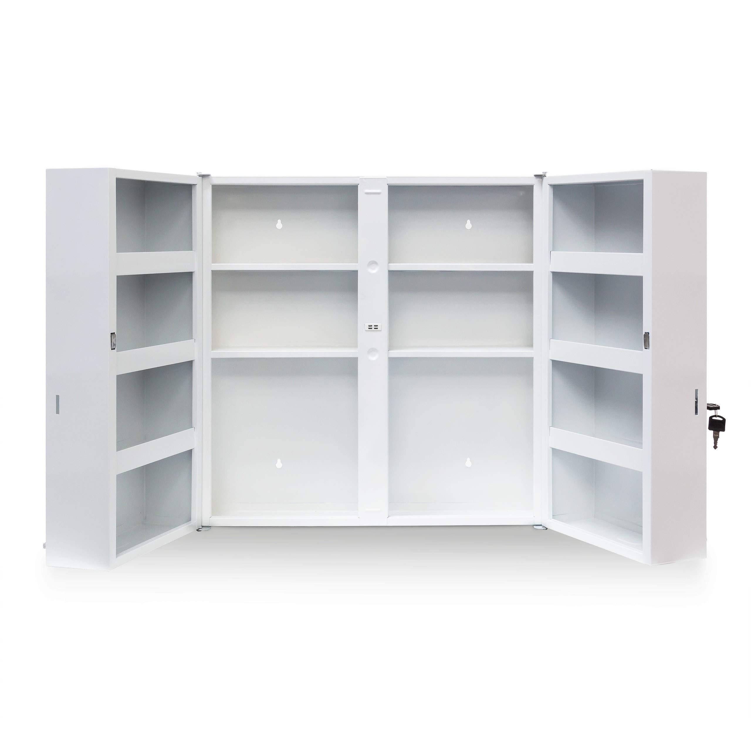 relaxdays-medikamentenschrank-stahl-xxl-53x53x20-cm-wei-abschlie-bar image 4