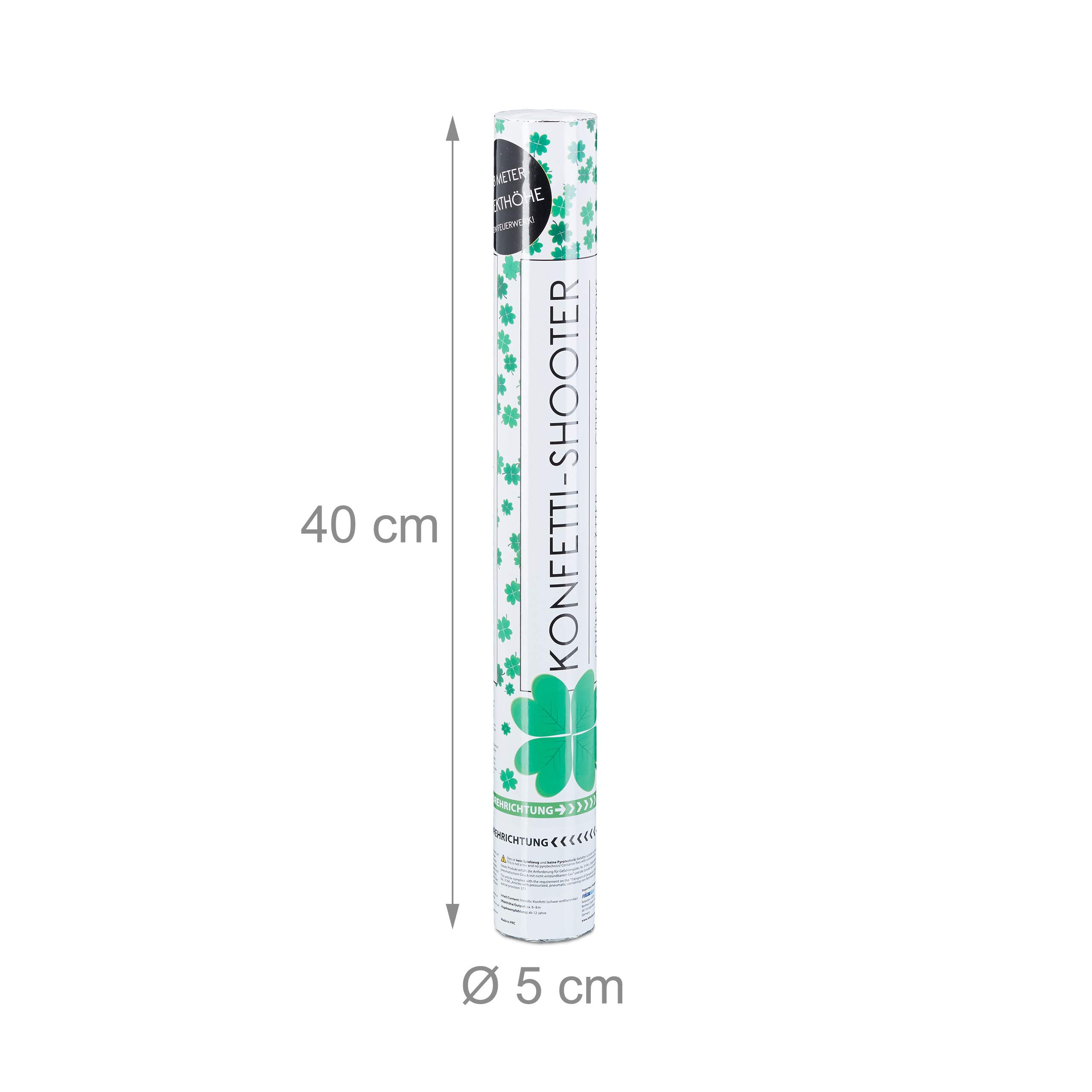 relaxdays-party-popper-40-cm-kleeblatt-konfetti-kanone-metallic-gr-n image 4